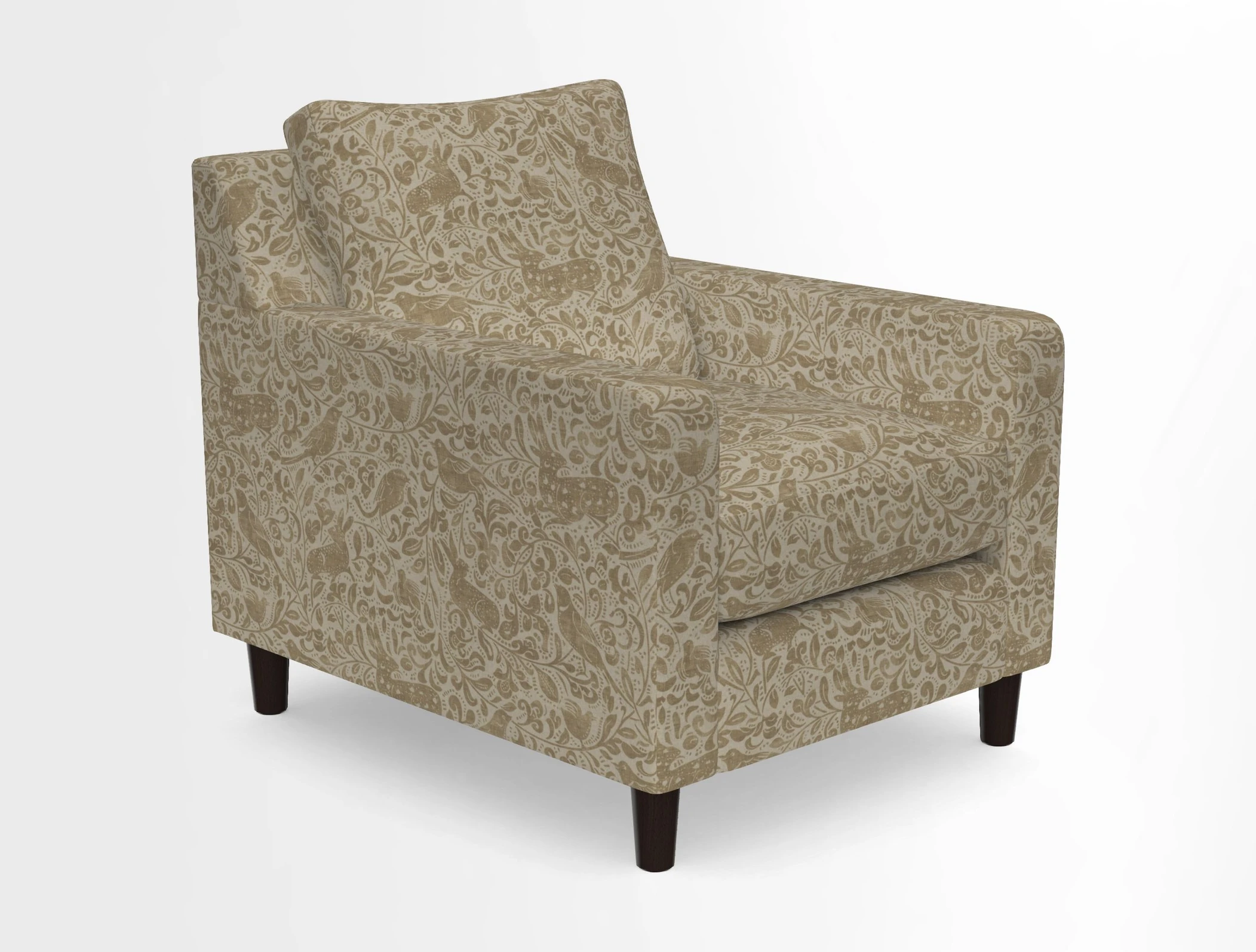 Stopham Chair in Two Tone Plain Biscuit