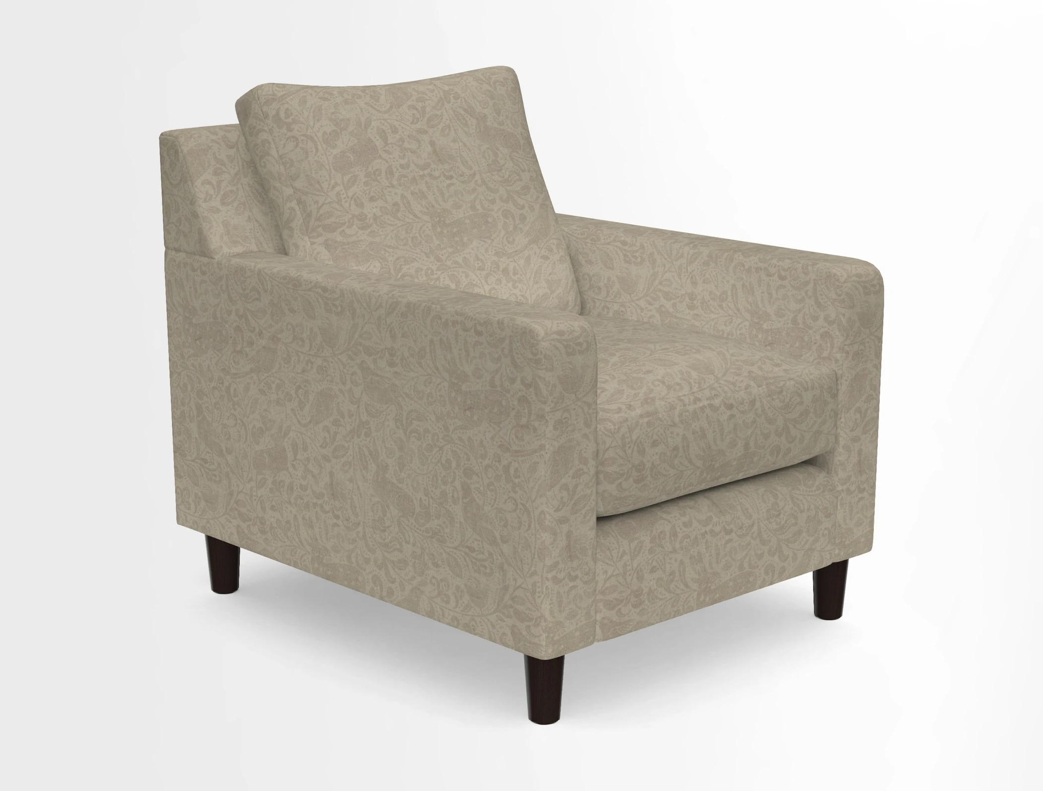 Stopham Chair in Two Tone Plain Biscuit