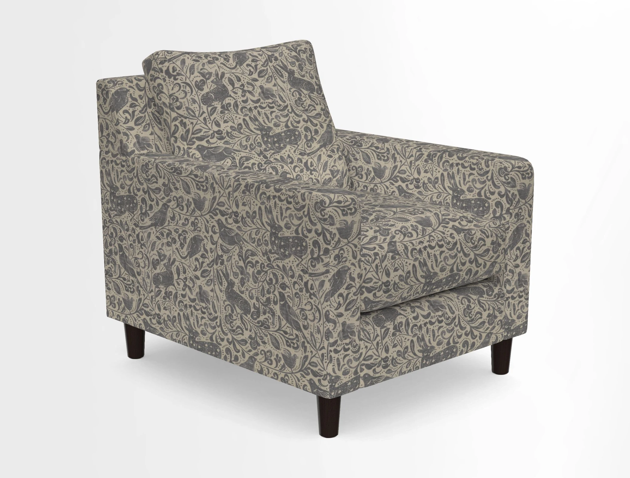 Stopham Chair in Two Tone Plain Biscuit