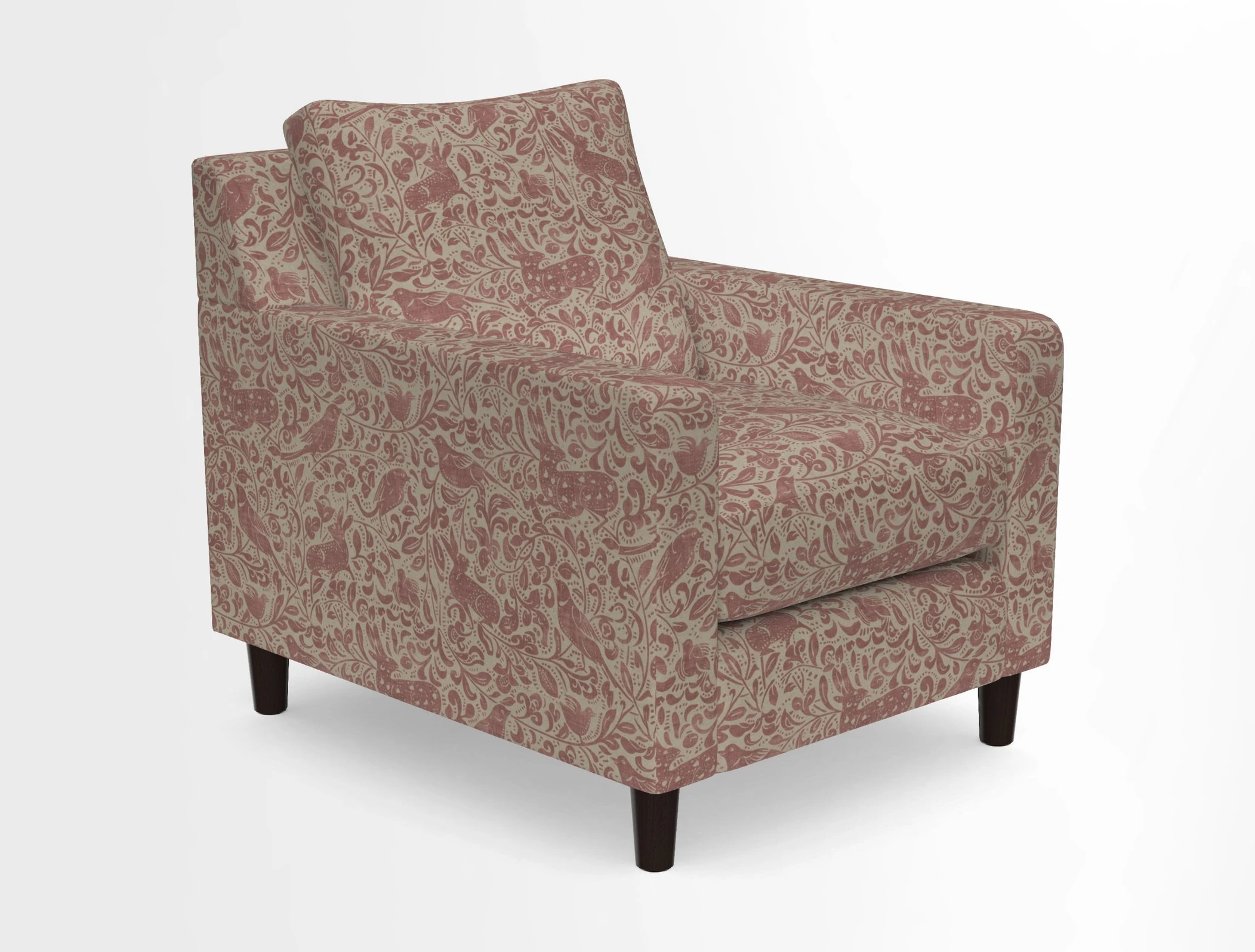 Stopham Chair in Two Tone Plain Biscuit