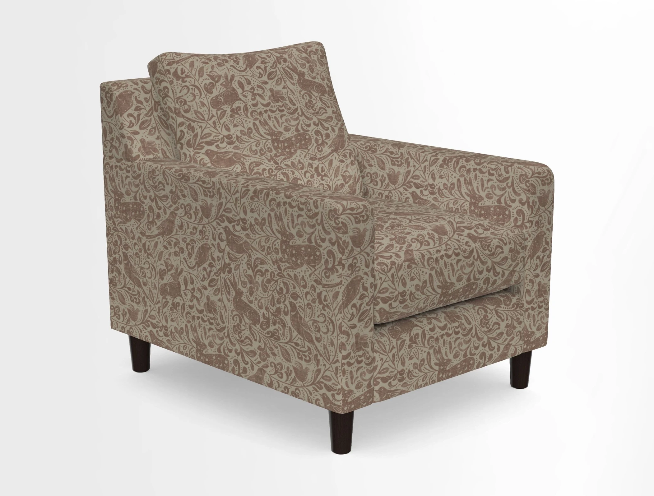 Stopham Chair in Two Tone Plain Biscuit
