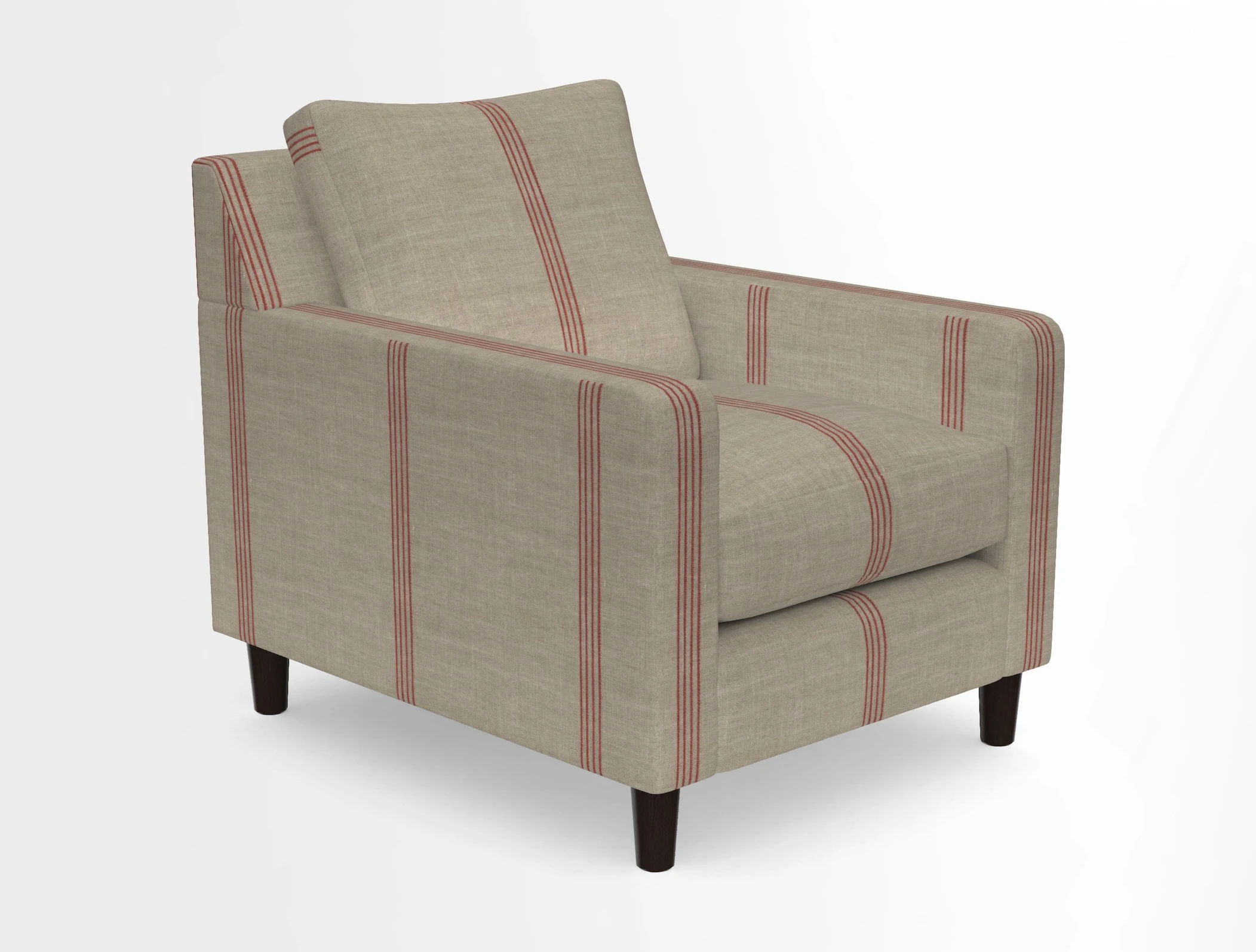 Stopham Chair in Two Tone Plain Biscuit