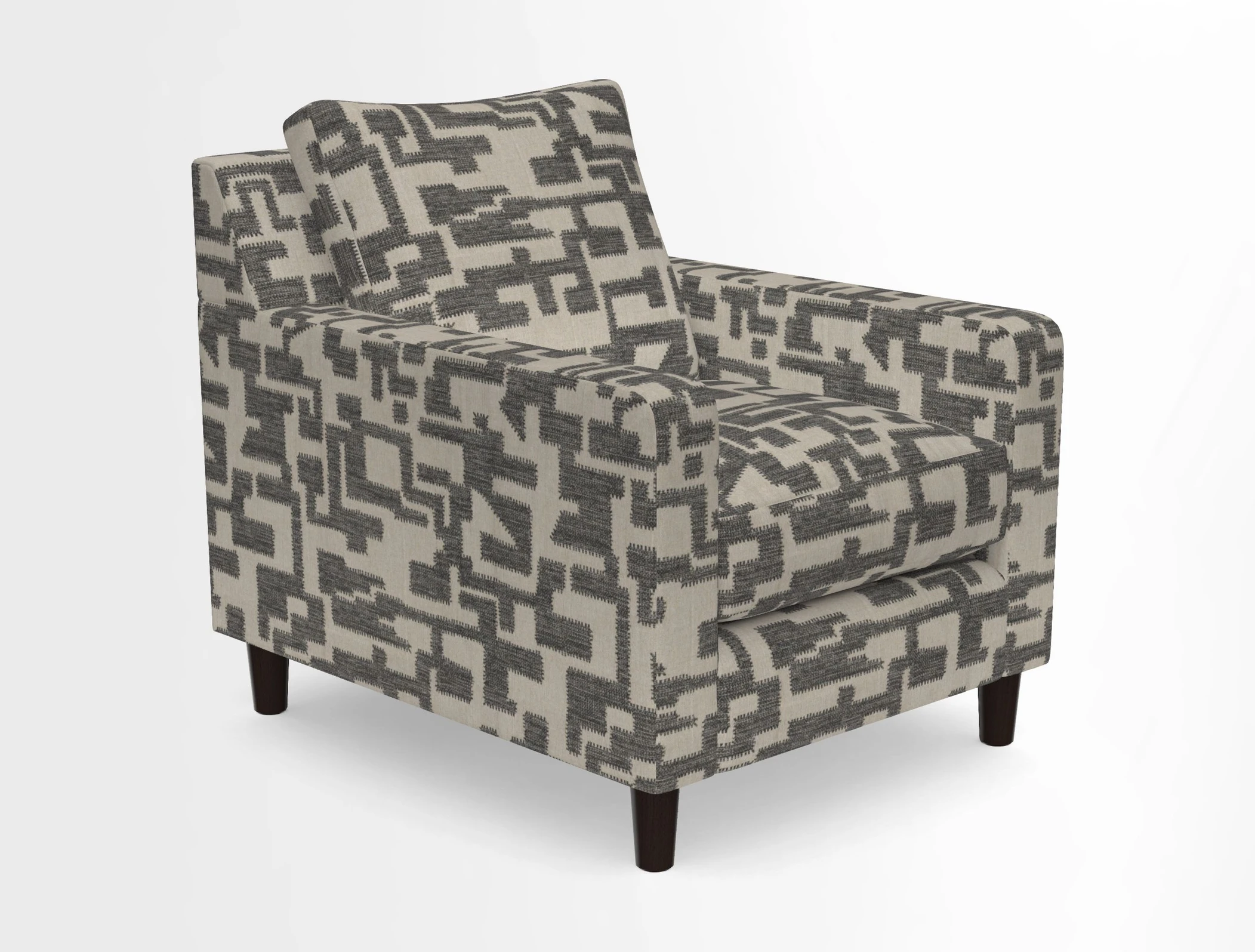 Stopham Chair in Two Tone Plain Biscuit