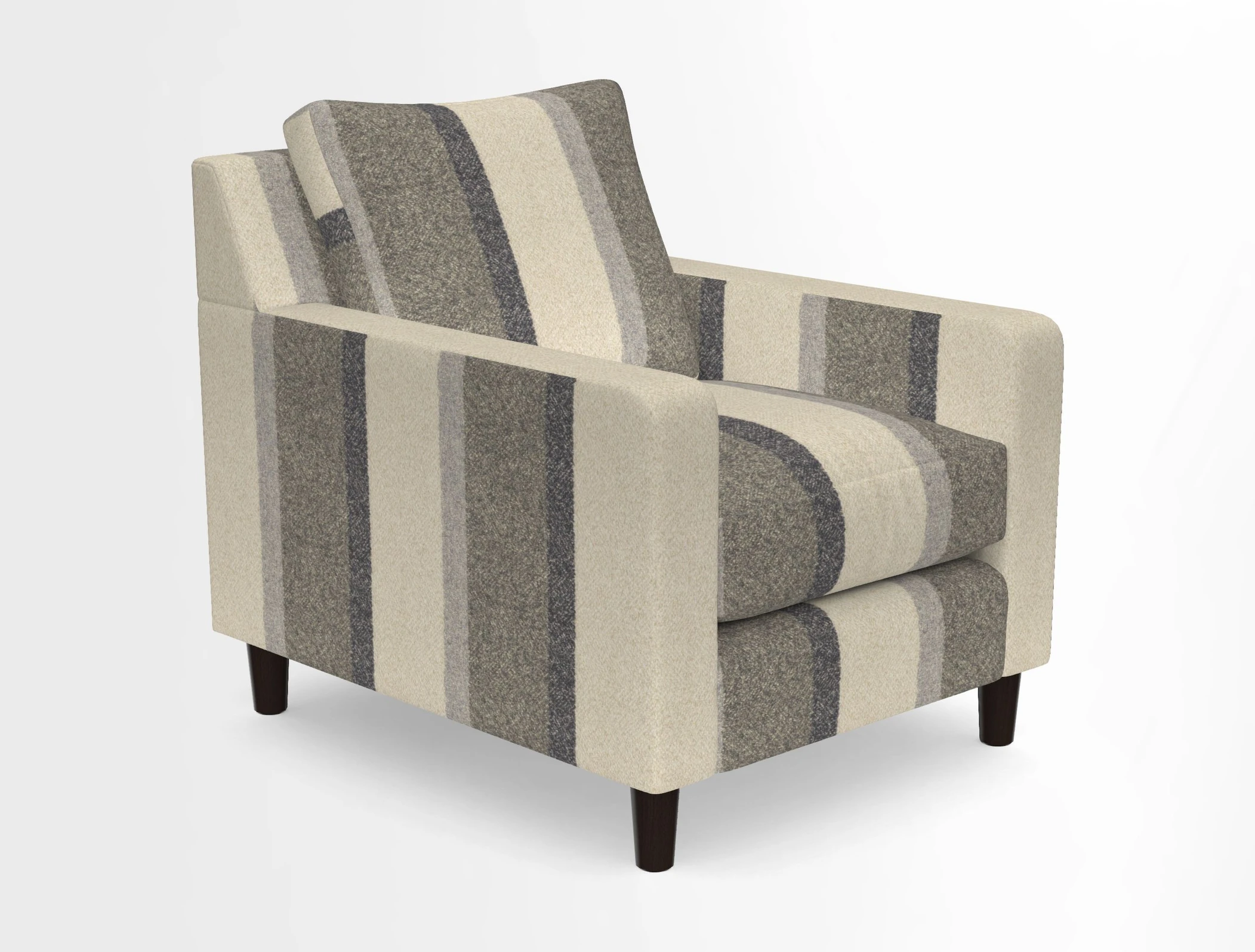 Stopham Chair in Two Tone Plain Biscuit