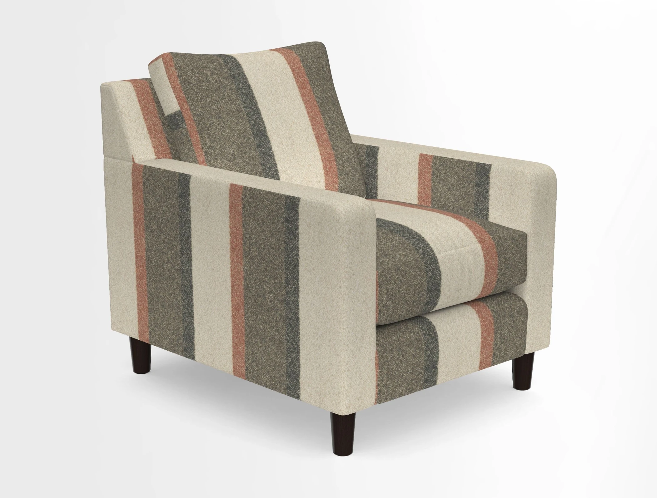 Stopham Chair in Two Tone Plain Biscuit