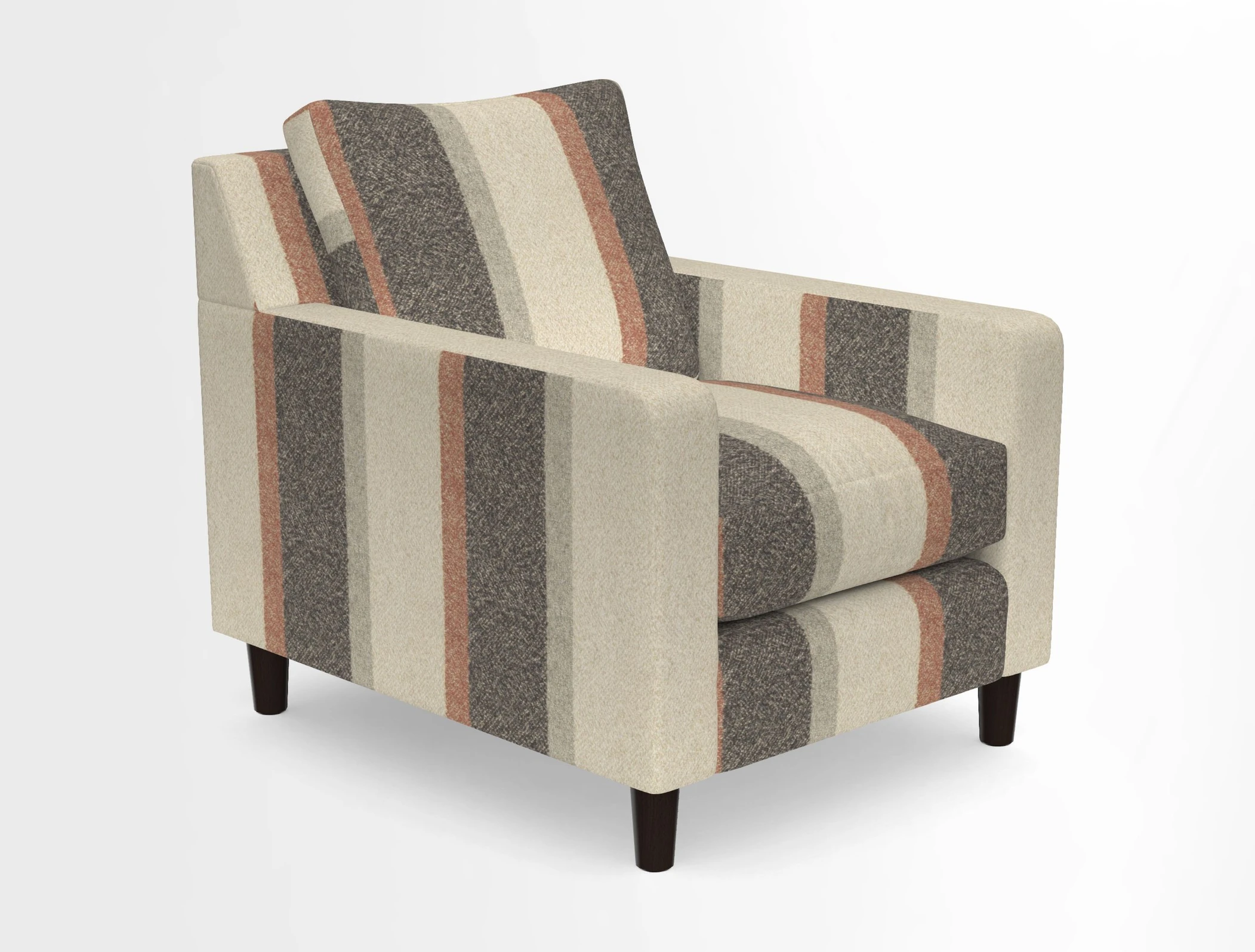 Stopham Chair in Two Tone Plain Biscuit