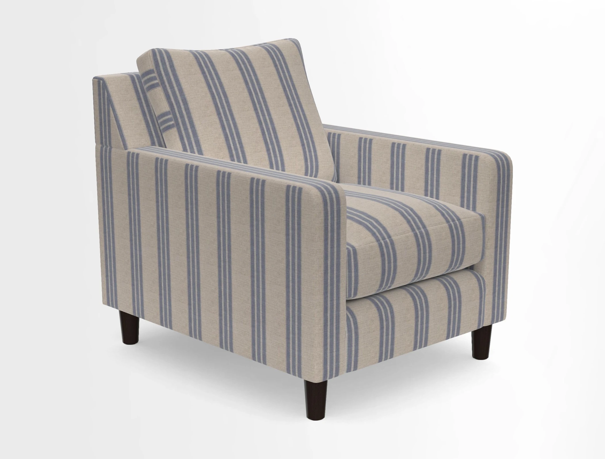 Stopham Chair in Two Tone Plain Biscuit