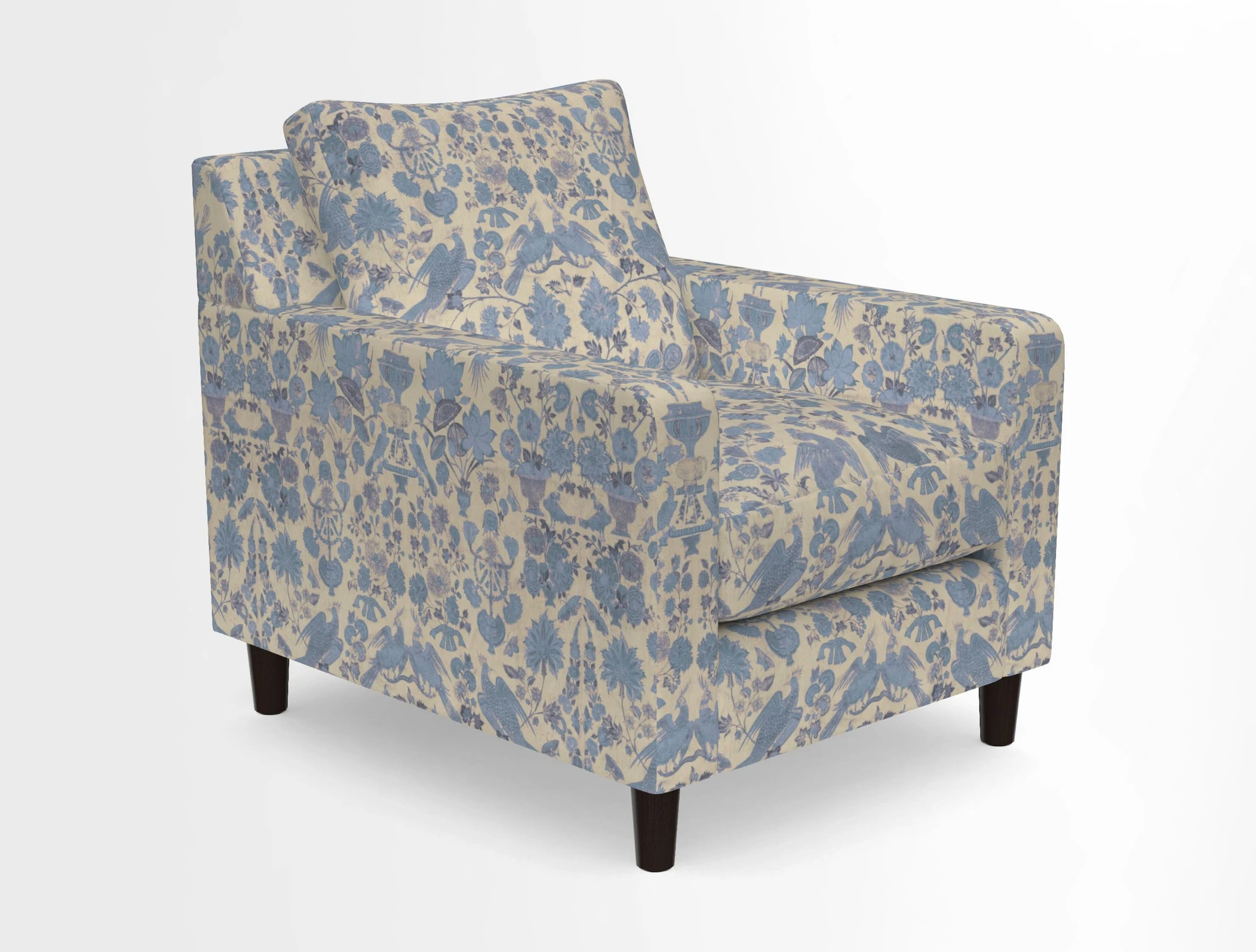 Stopham Chair in Two Tone Plain Biscuit