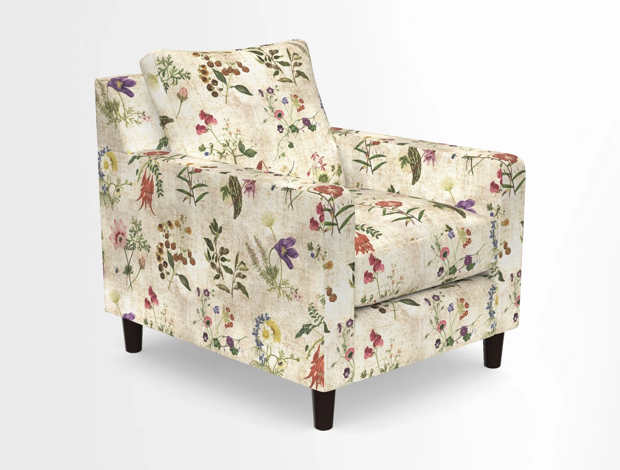 Stopham Chair in Two Tone Plain Biscuit