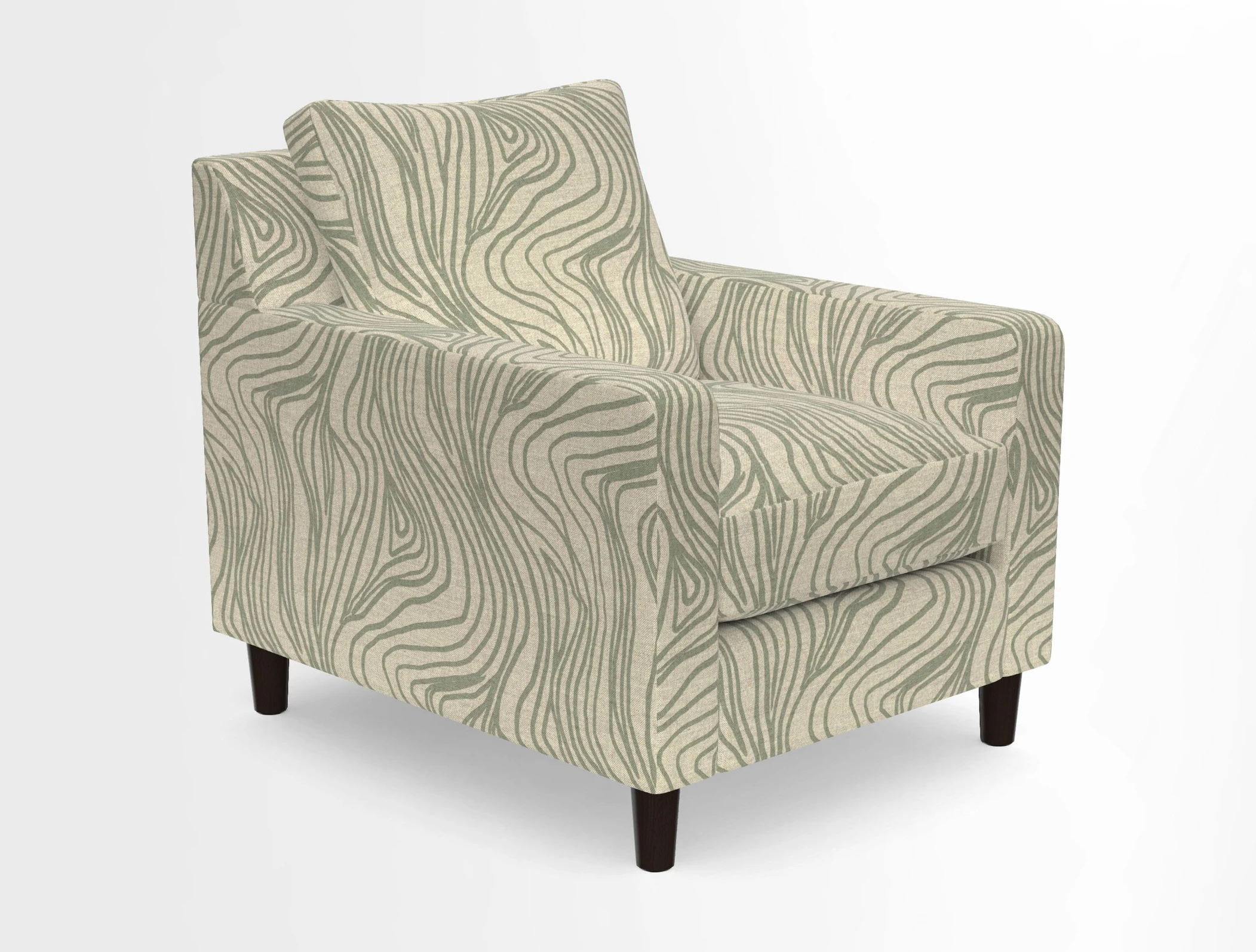 Stopham Chair in Two Tone Plain Biscuit