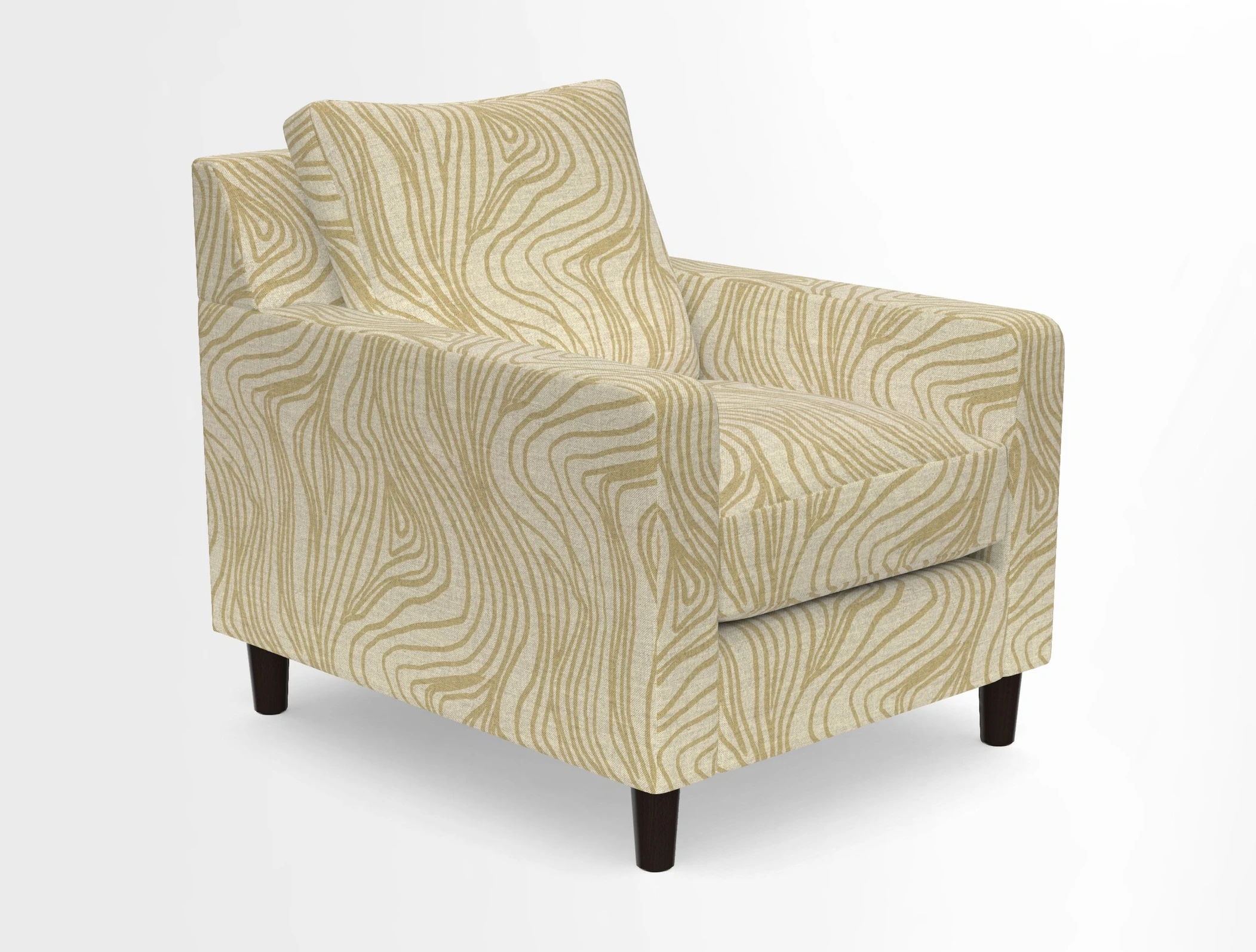 Stopham Chair in Two Tone Plain Biscuit