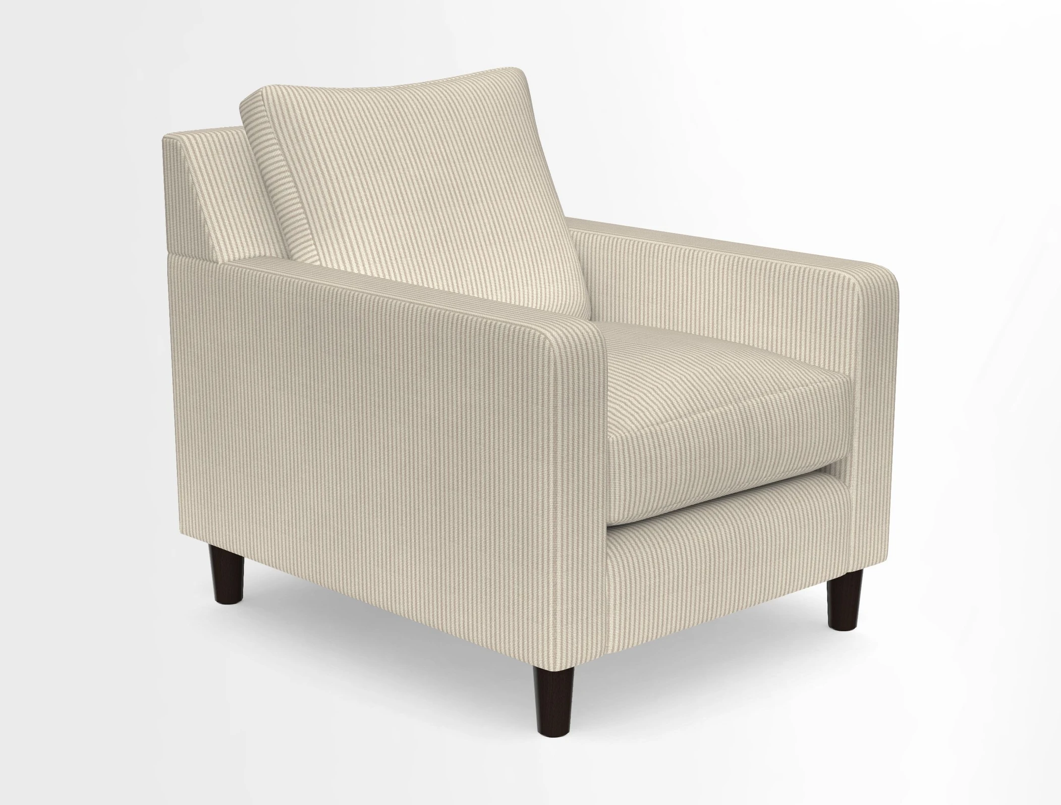 Stopham Chair in Two Tone Plain Biscuit