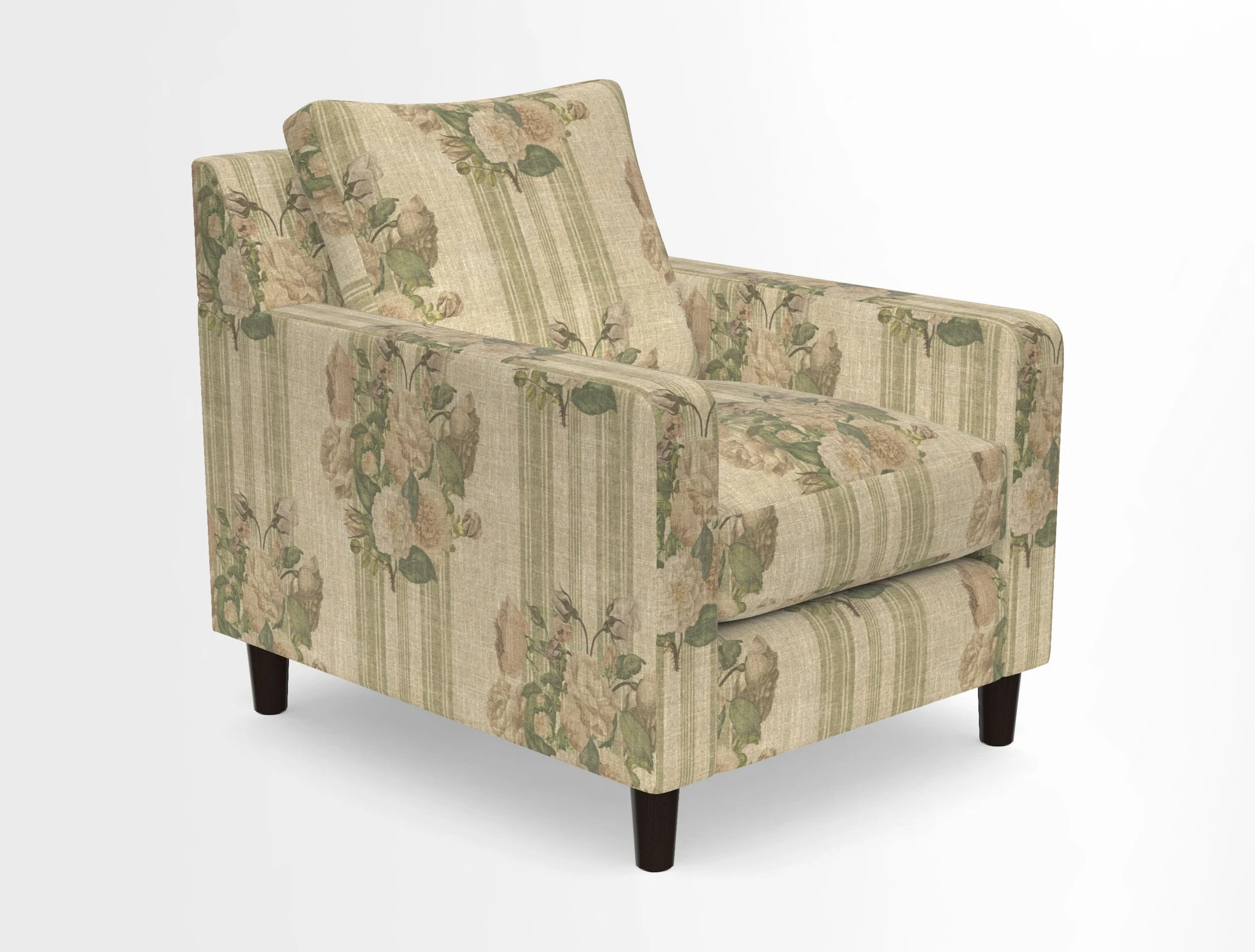 Stopham Chair in Two Tone Plain Biscuit