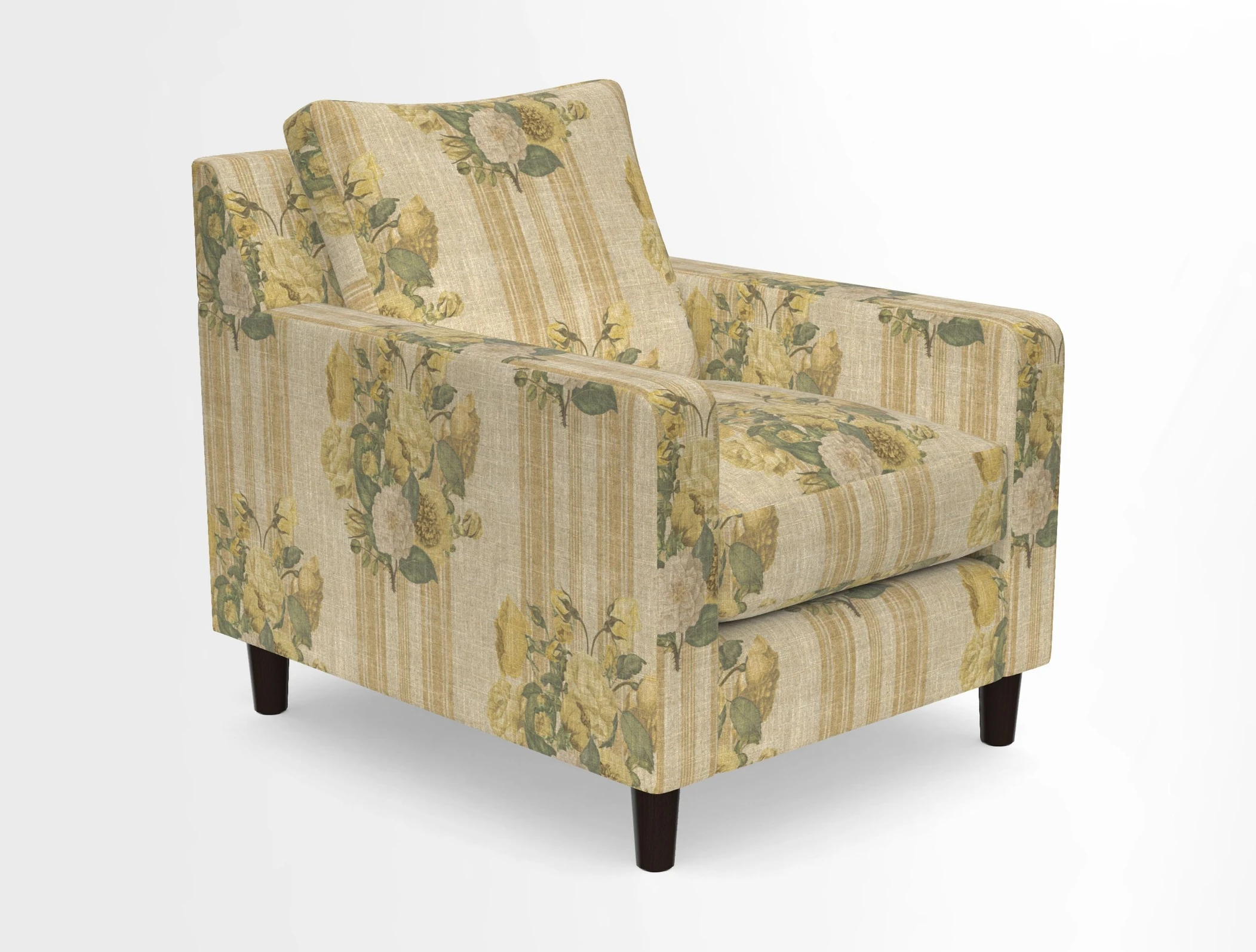 Stopham Chair in Two Tone Plain Biscuit
