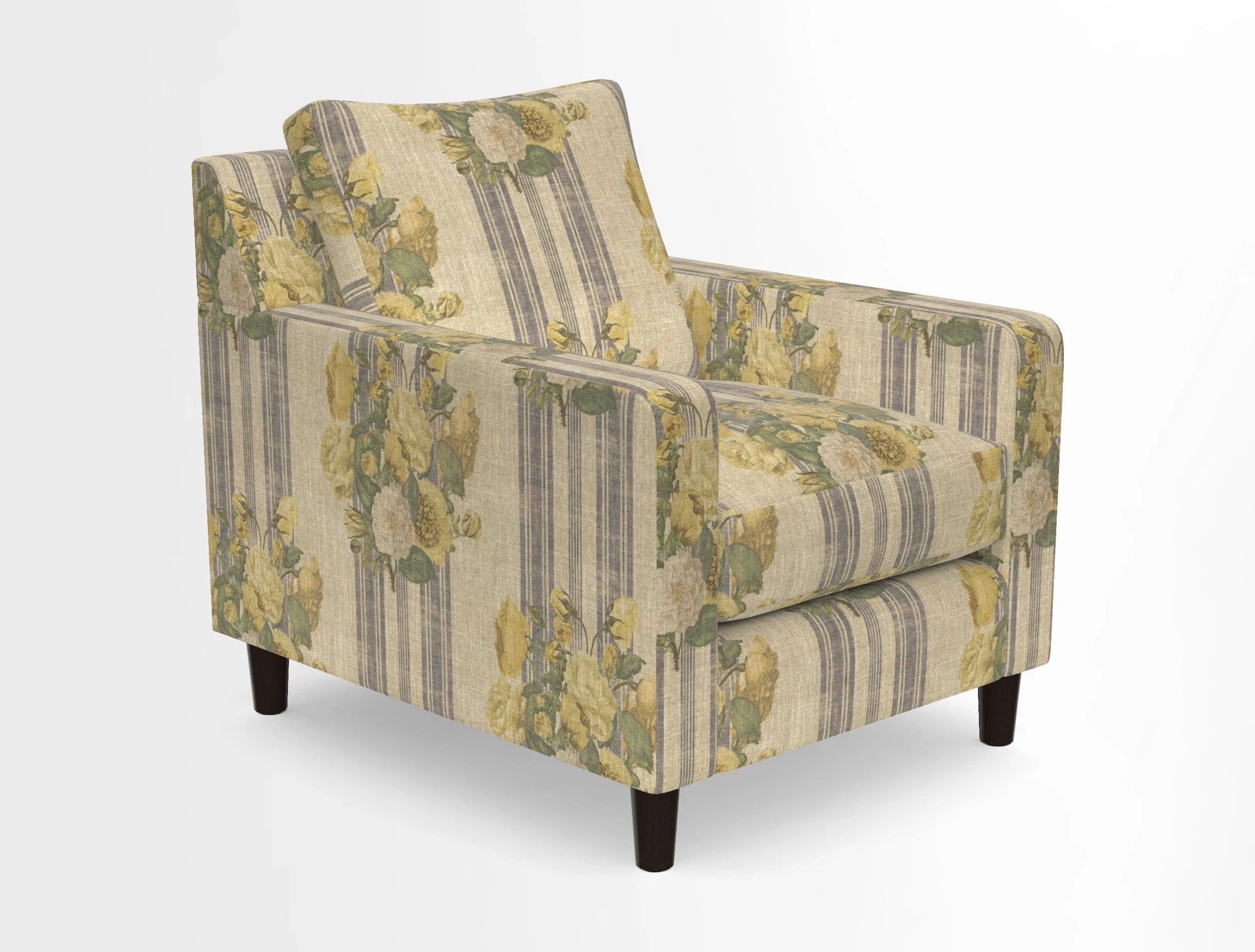 Stopham Chair in Two Tone Plain Biscuit