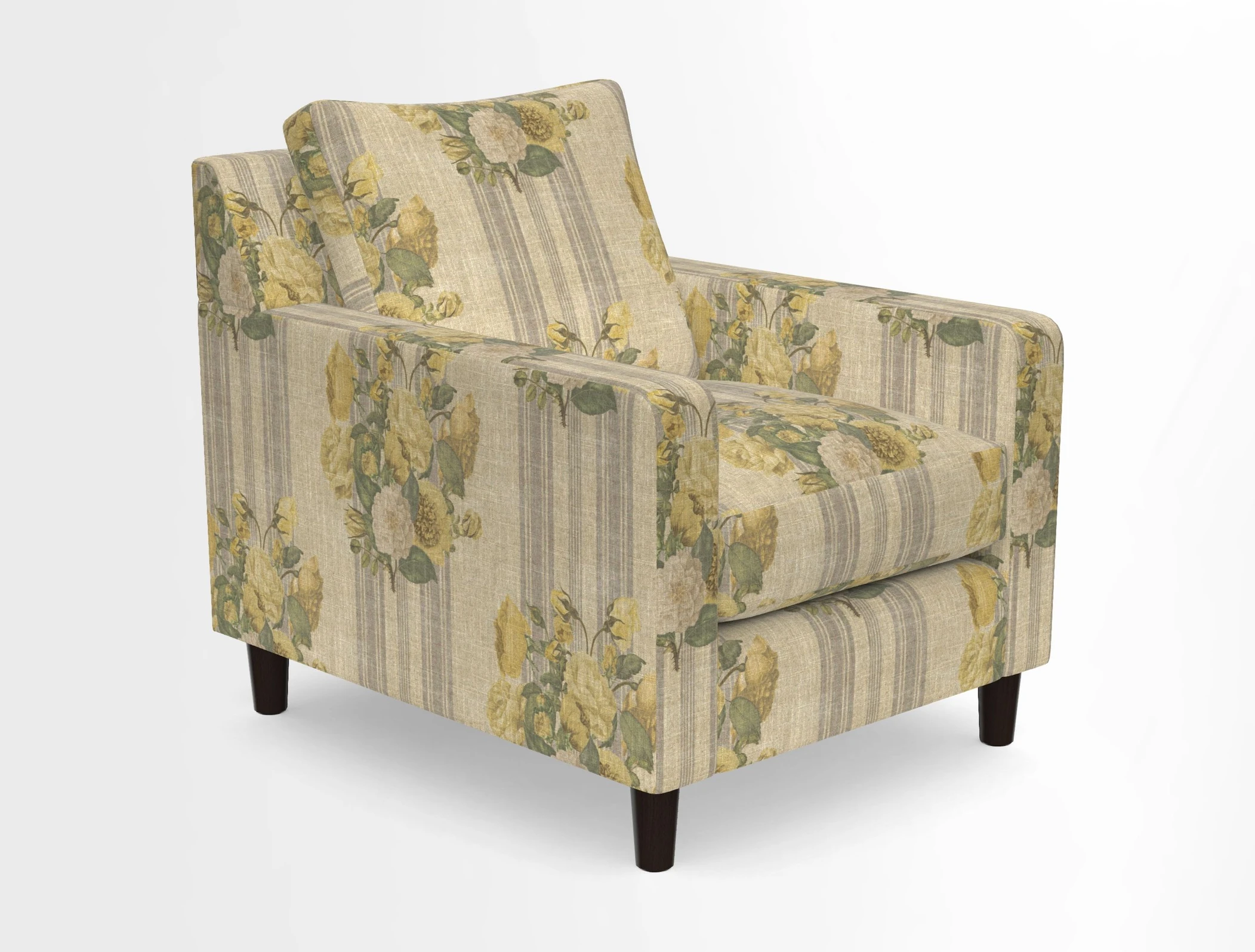 Stopham Chair in Two Tone Plain Biscuit