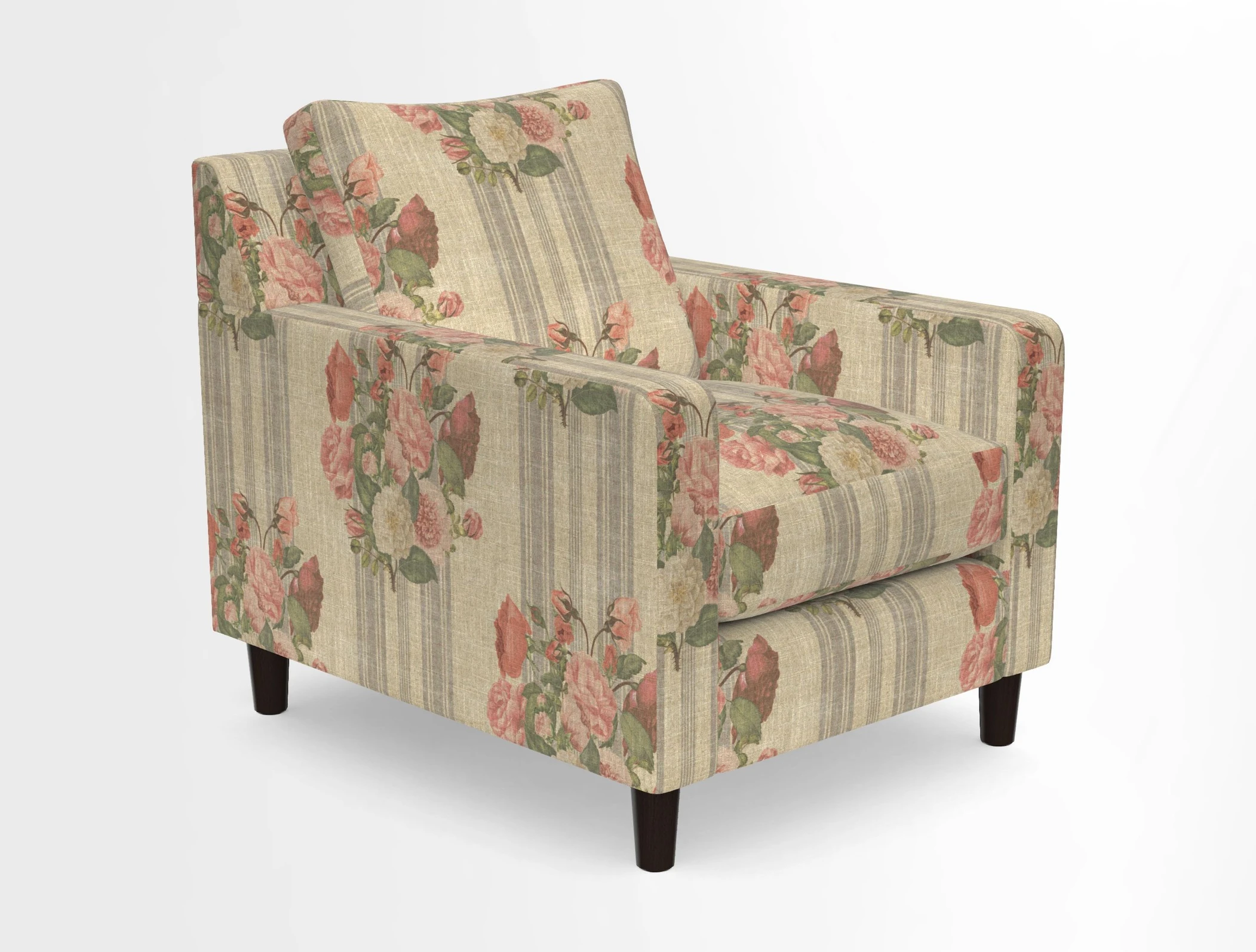 Stopham Chair in Two Tone Plain Biscuit