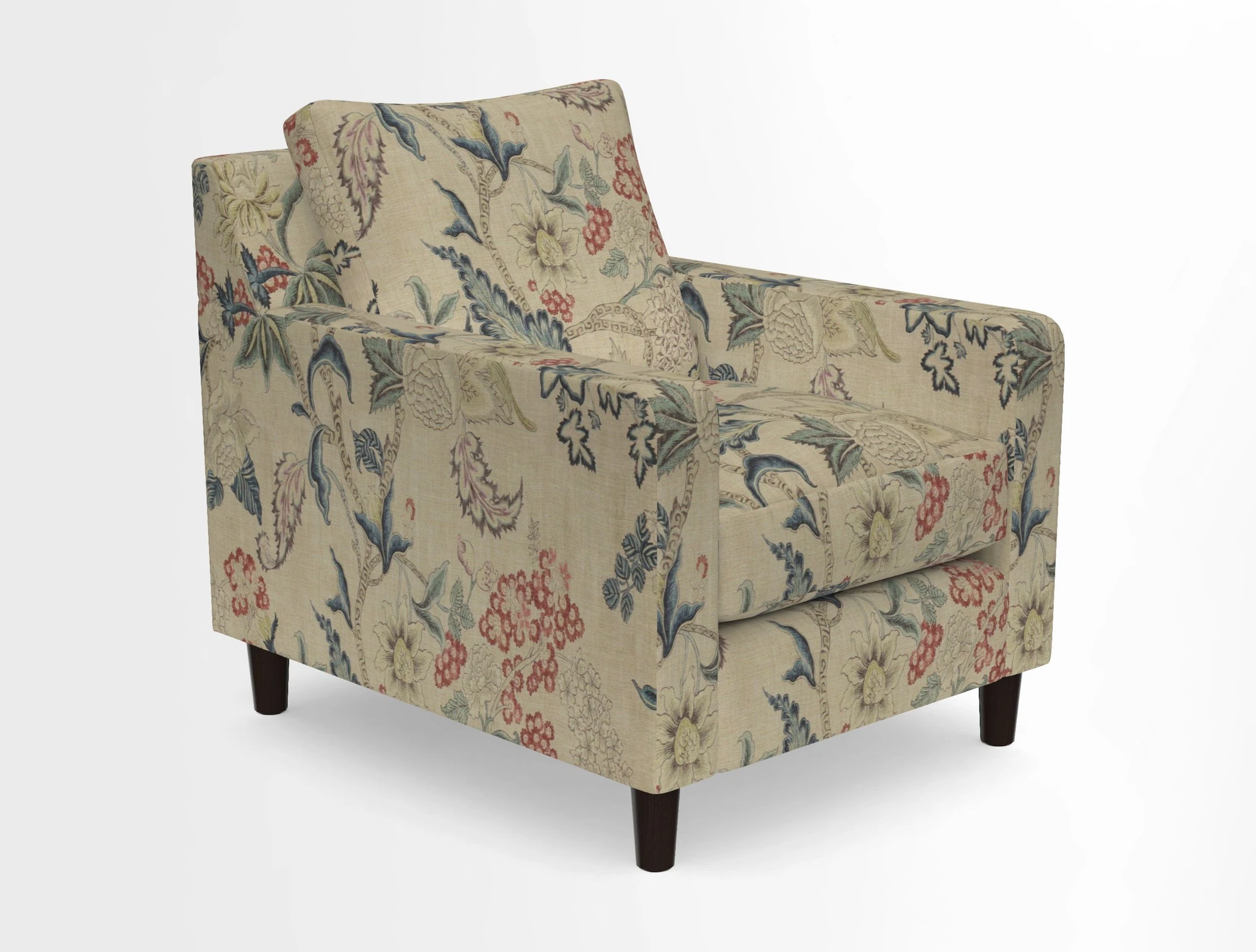 Stopham Chair in Two Tone Plain Biscuit