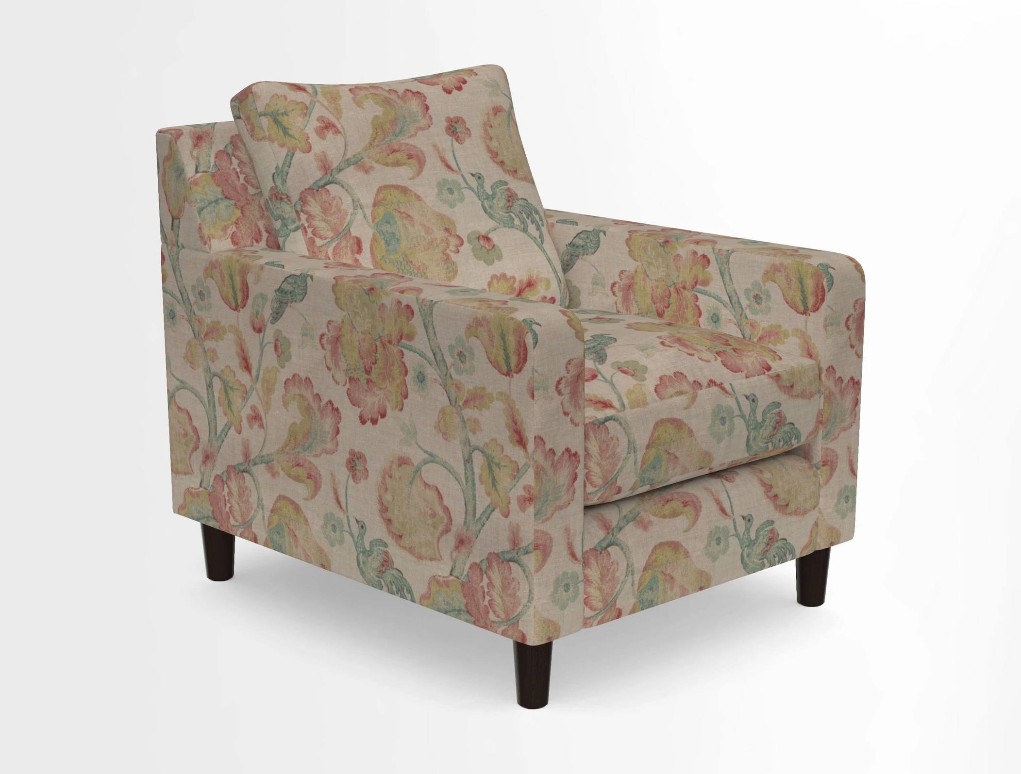 Stopham Chair in Two Tone Plain Biscuit