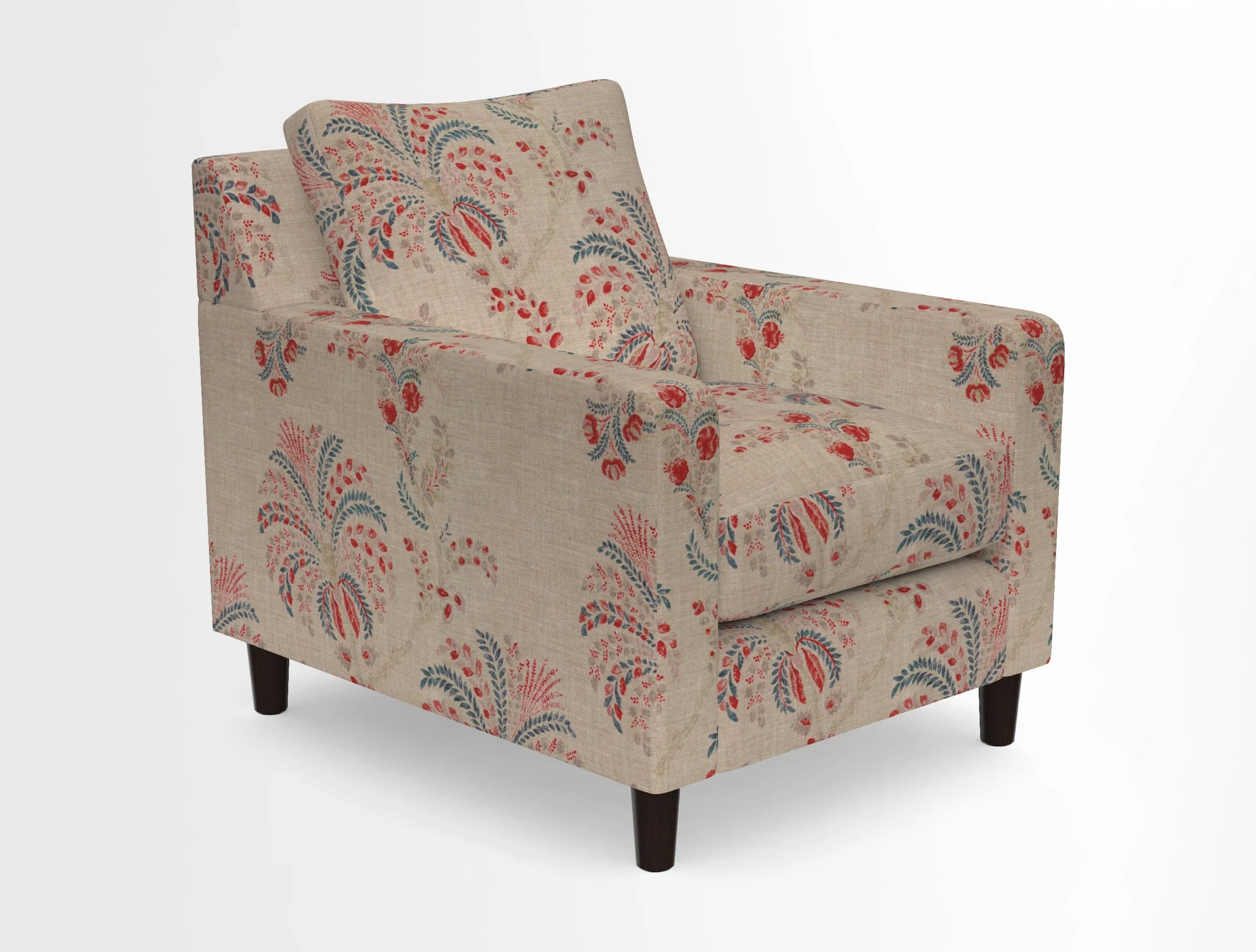 Stopham Chair in Two Tone Plain Biscuit