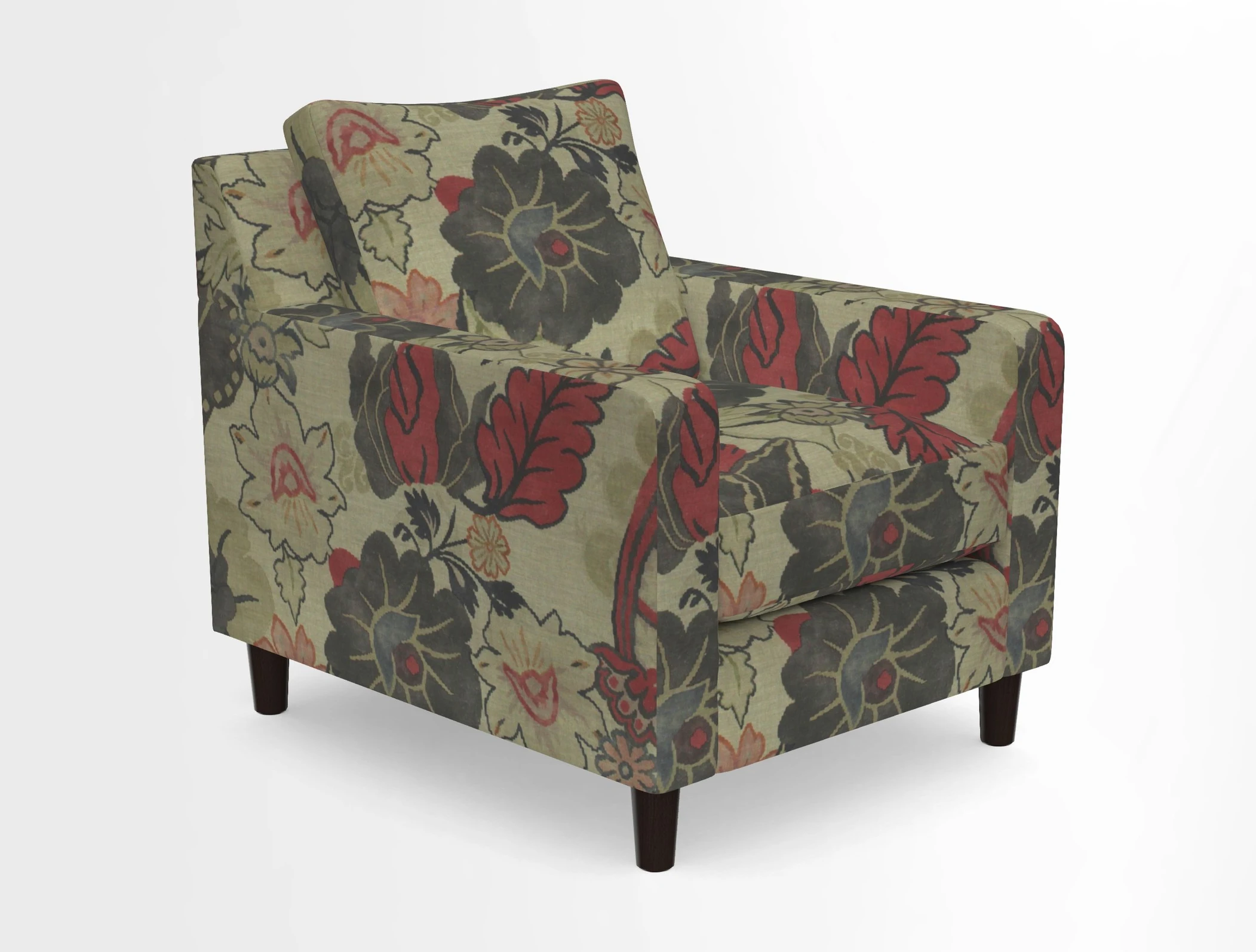 Stopham Chair in Two Tone Plain Biscuit