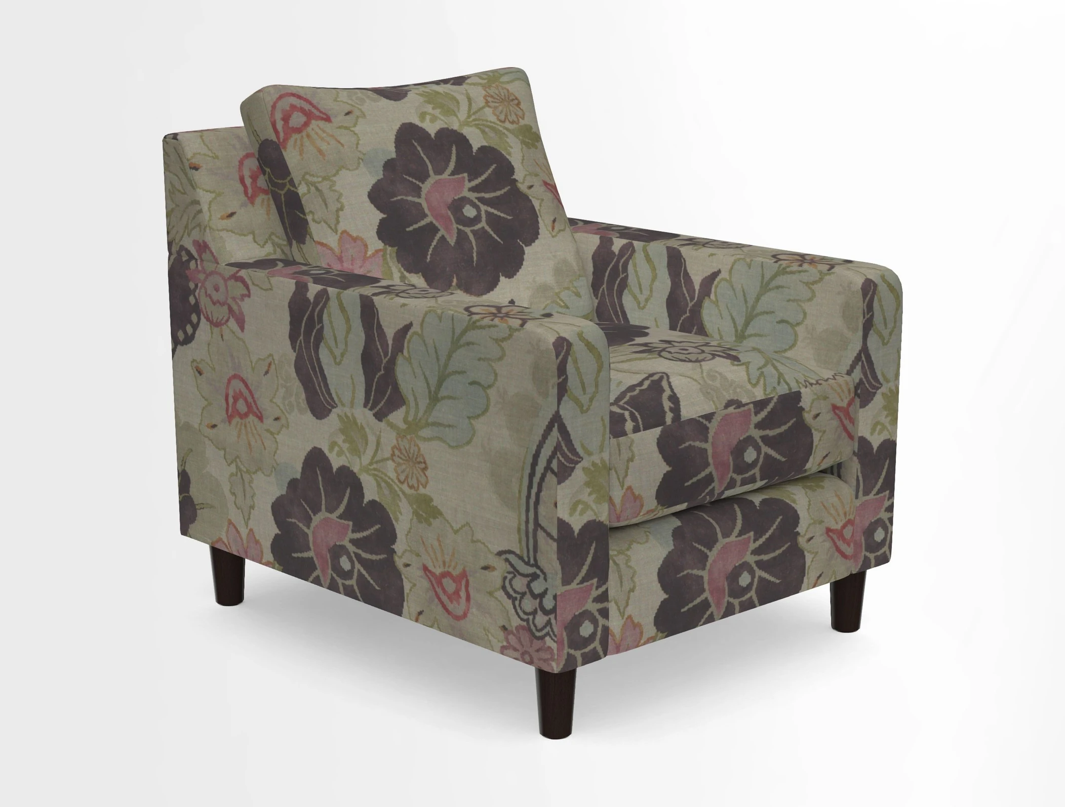 Stopham Chair in Two Tone Plain Biscuit