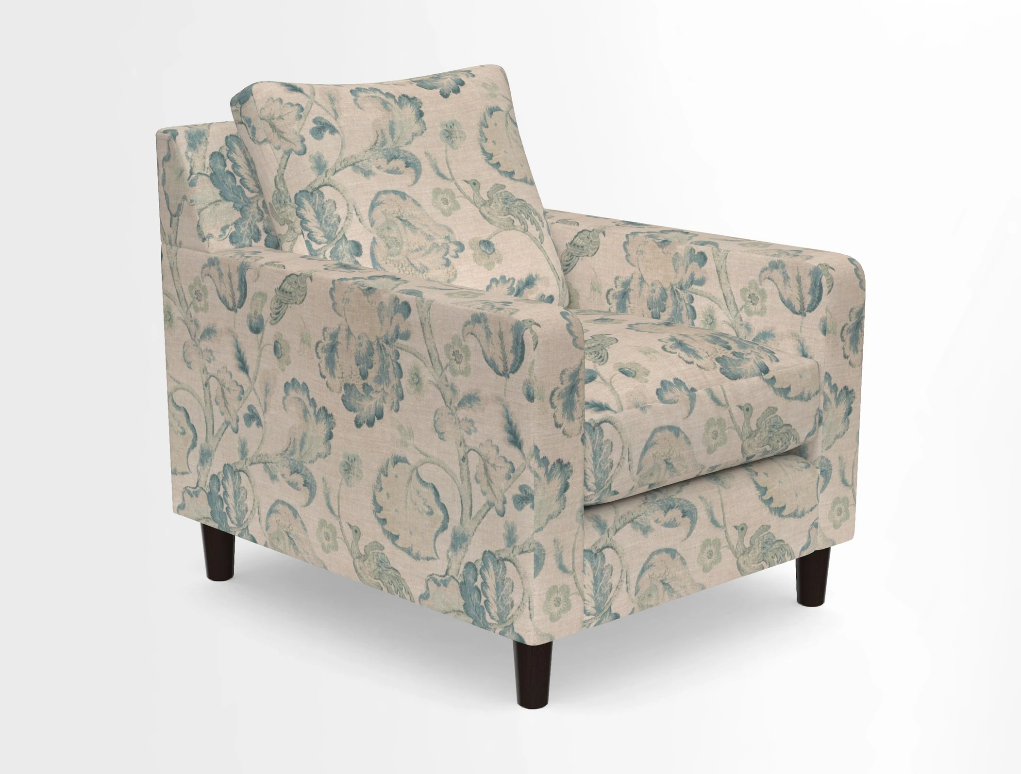 Stopham Chair in Two Tone Plain Biscuit
