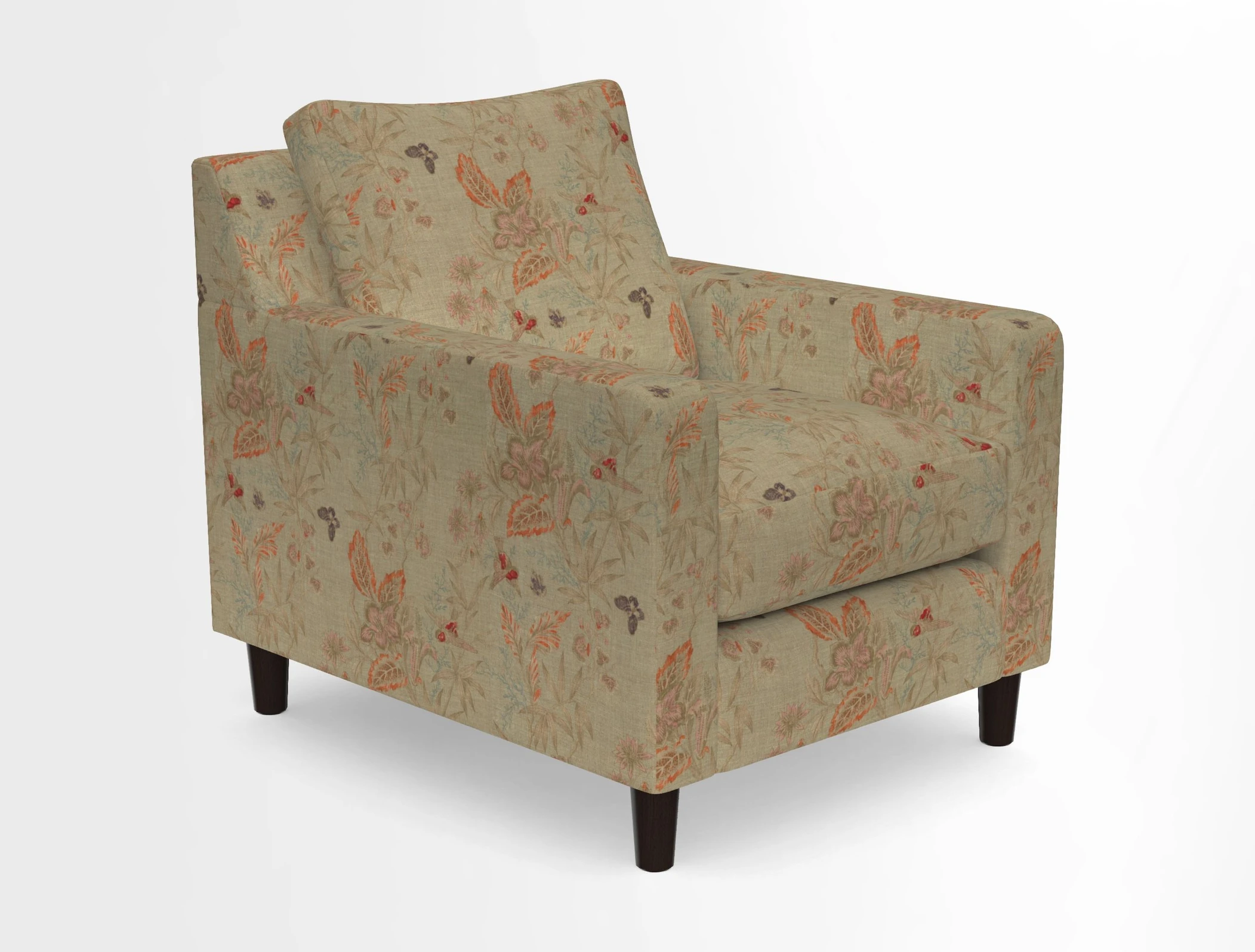 Stopham Chair in Two Tone Plain Biscuit