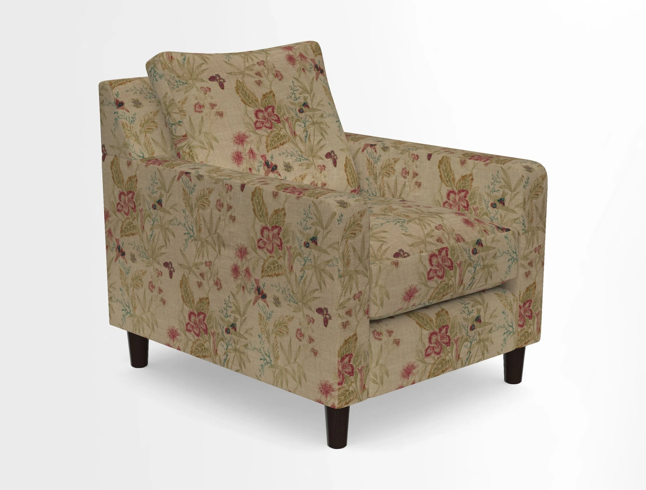 Stopham Chair in Two Tone Plain Biscuit