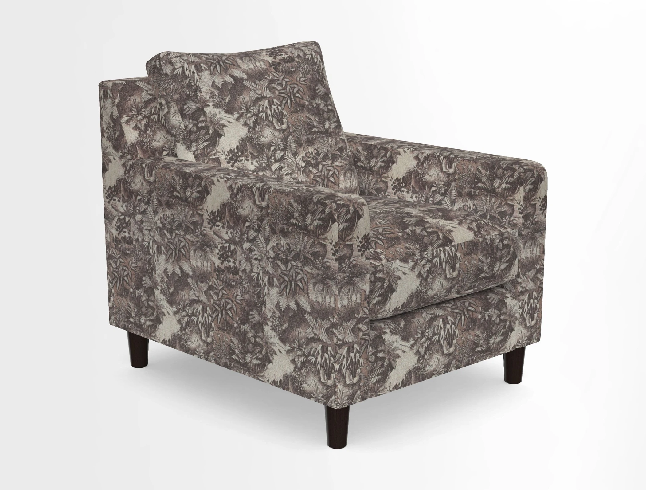Stopham Chair in Two Tone Plain Biscuit