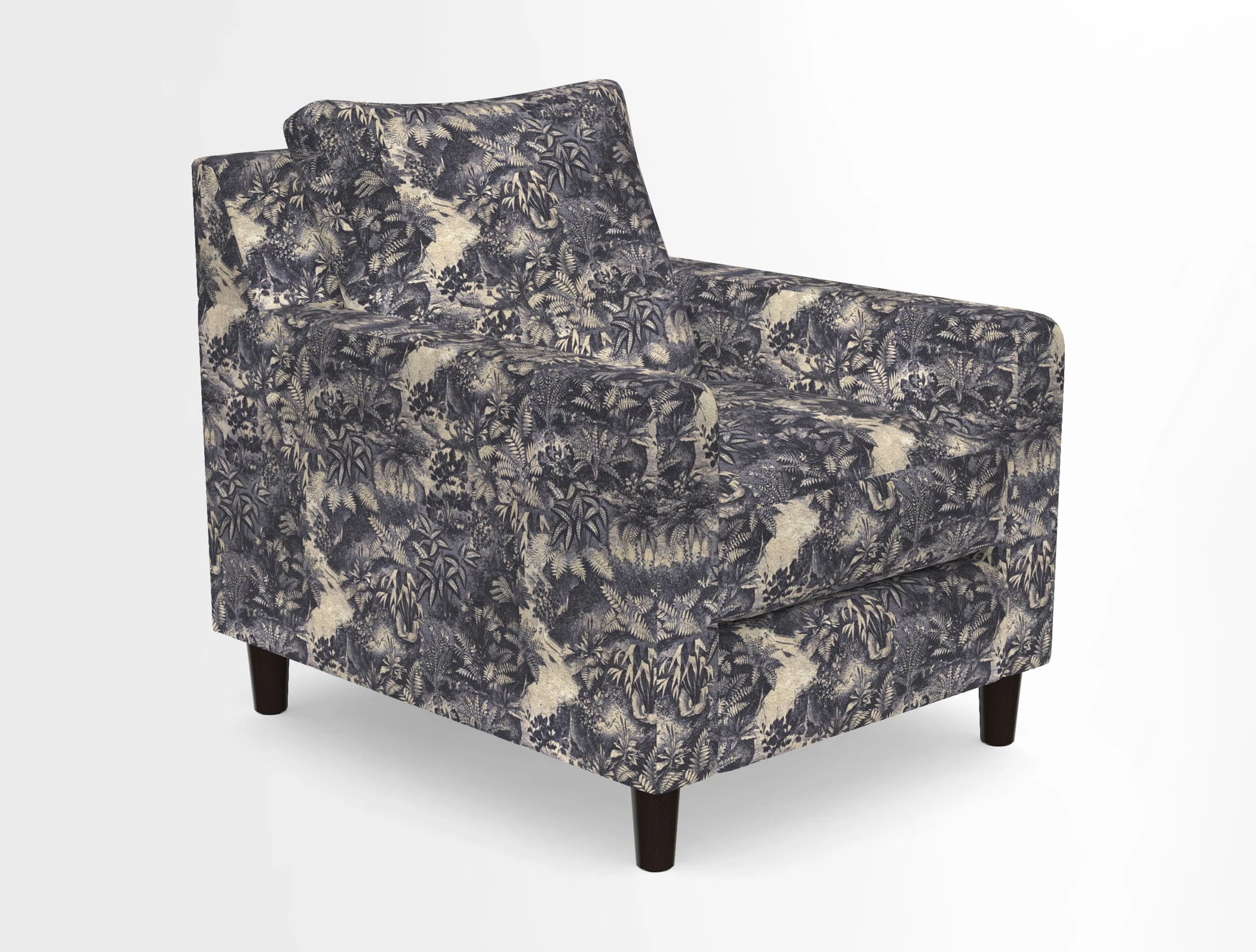 Stopham Chair in Two Tone Plain Biscuit