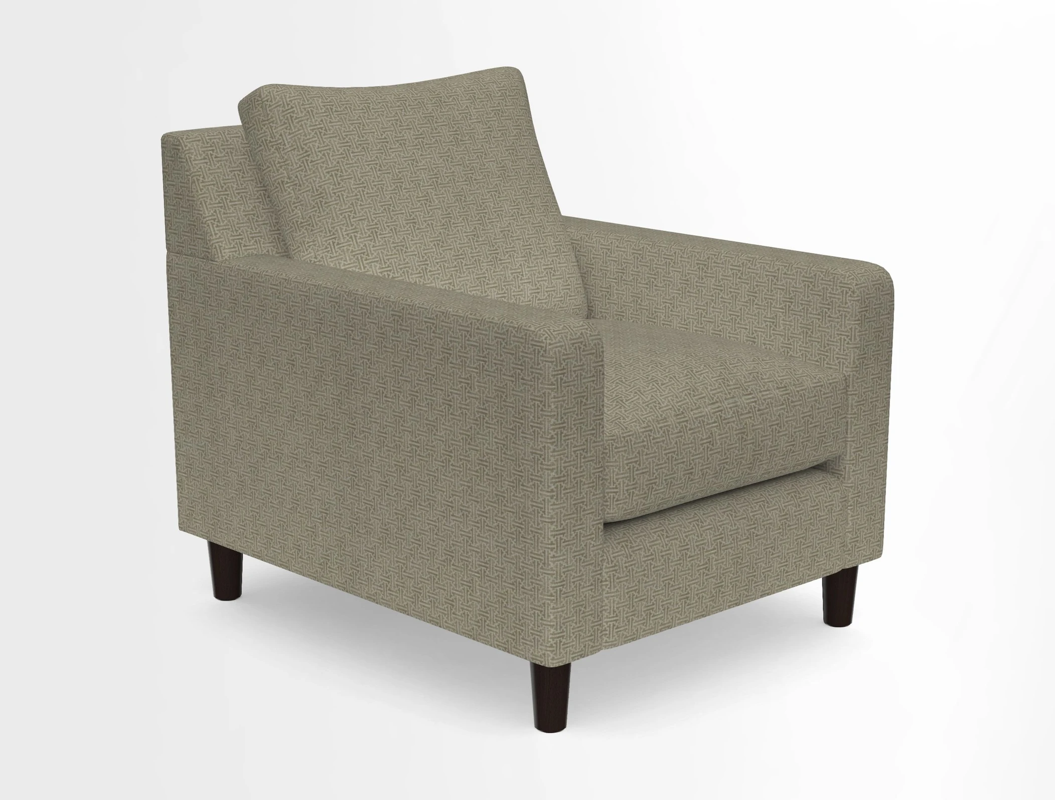 Stopham Chair in Two Tone Plain Biscuit