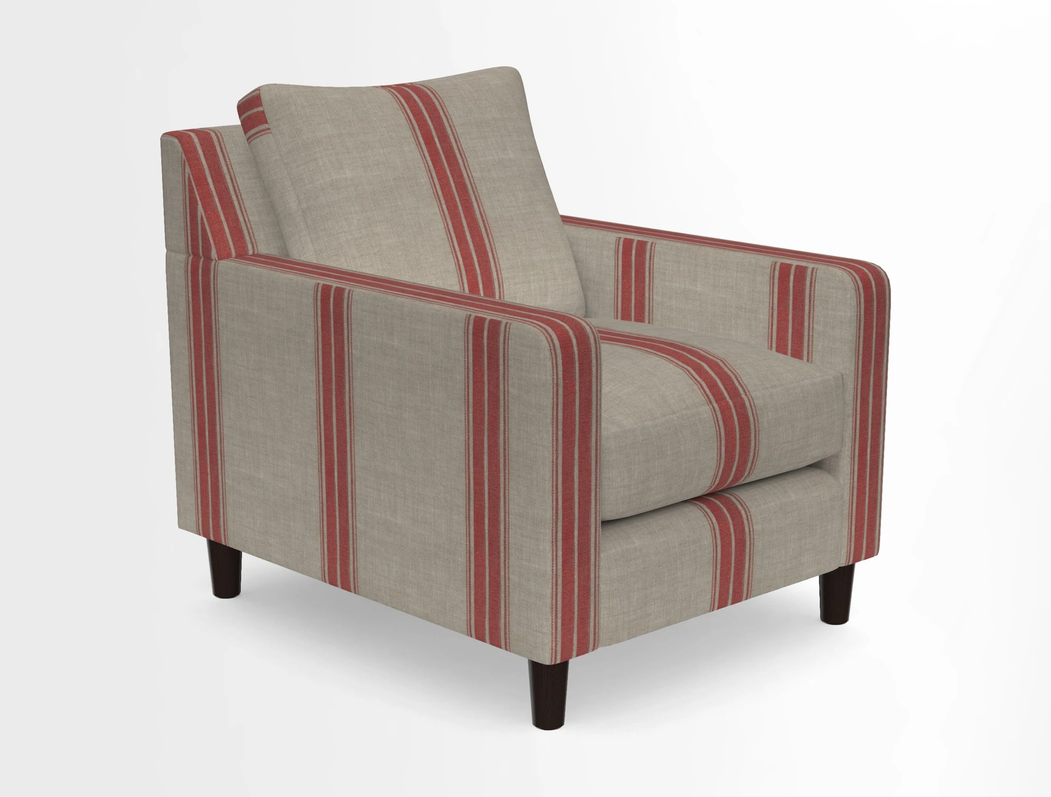 Stopham Chair in Two Tone Plain Biscuit