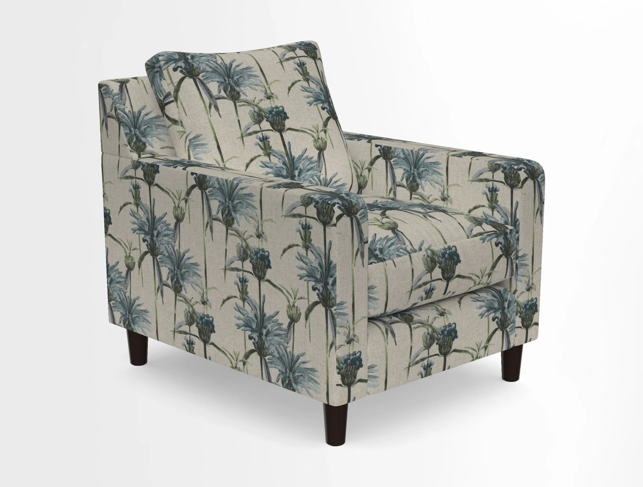 Stopham Chair in Two Tone Plain Biscuit