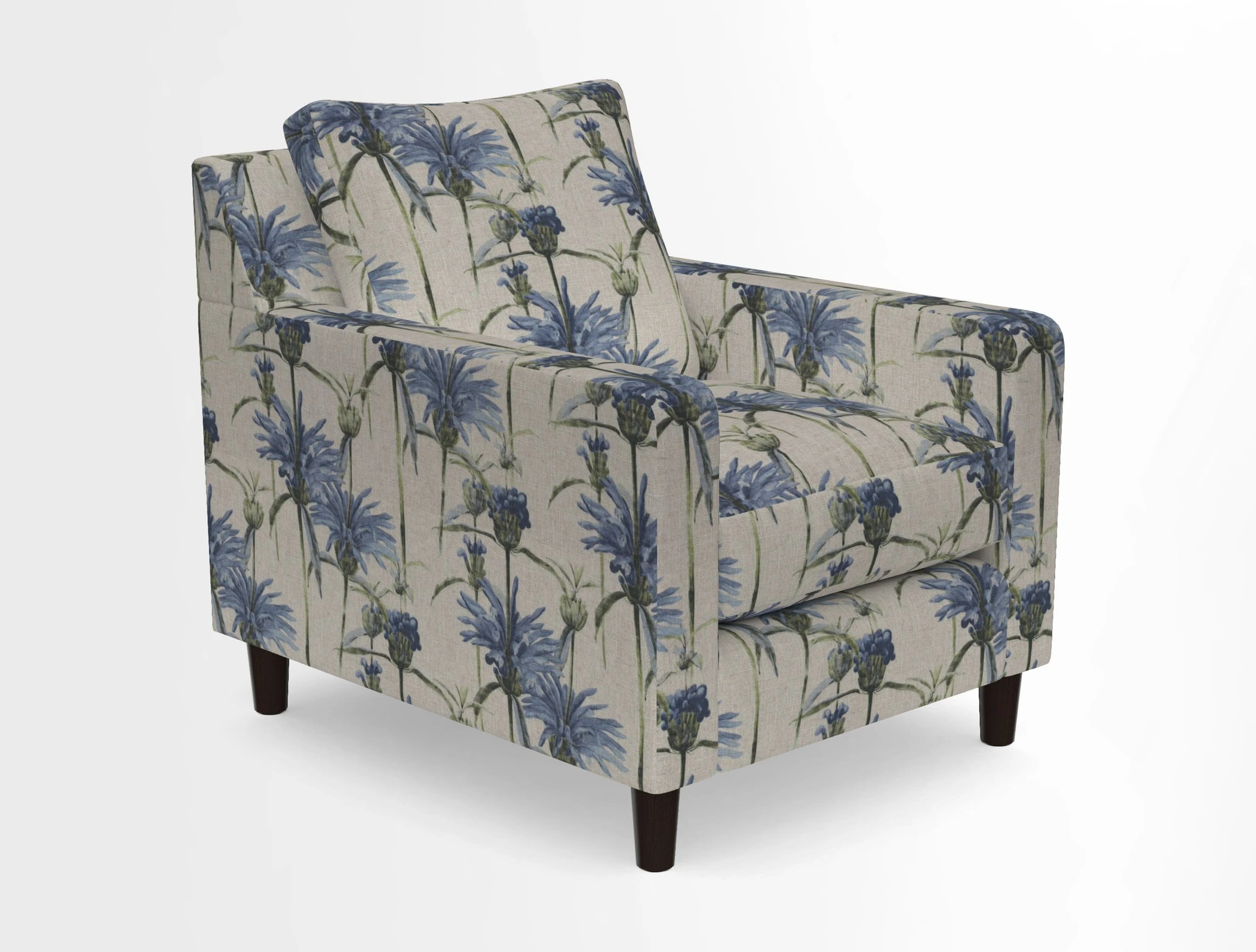 Stopham Chair in Two Tone Plain Biscuit