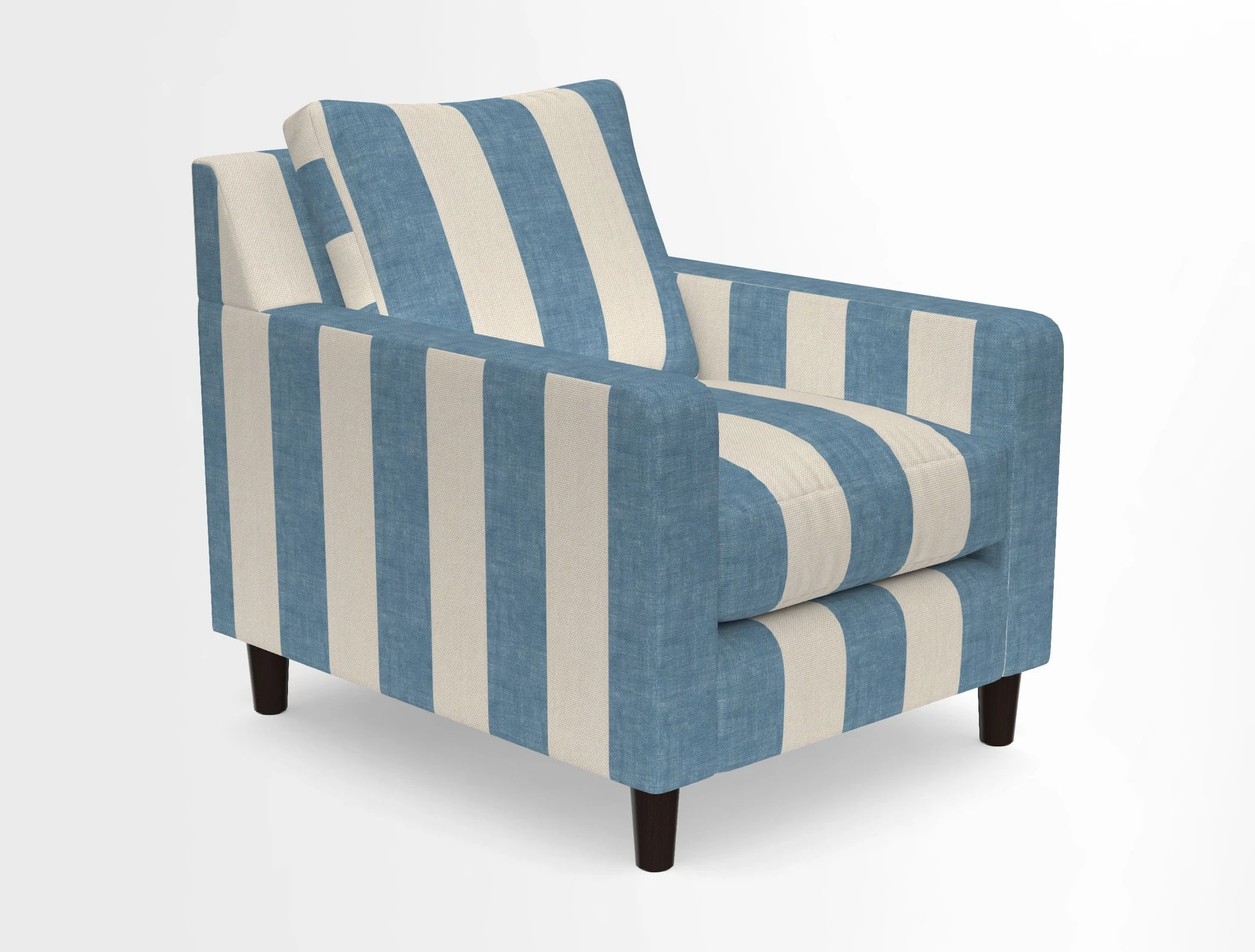 Stopham Chair in Two Tone Plain Biscuit