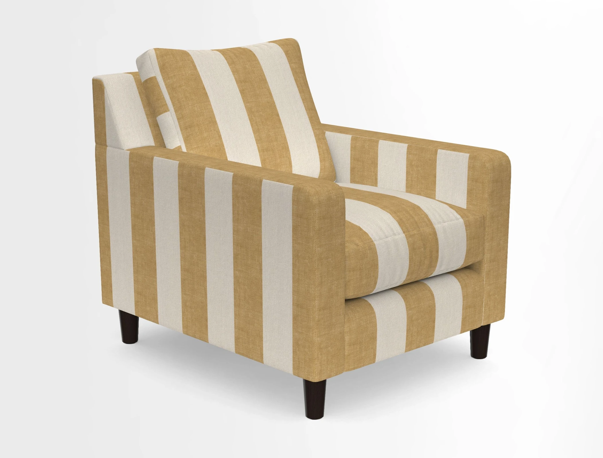 Stopham Chair in Two Tone Plain Biscuit
