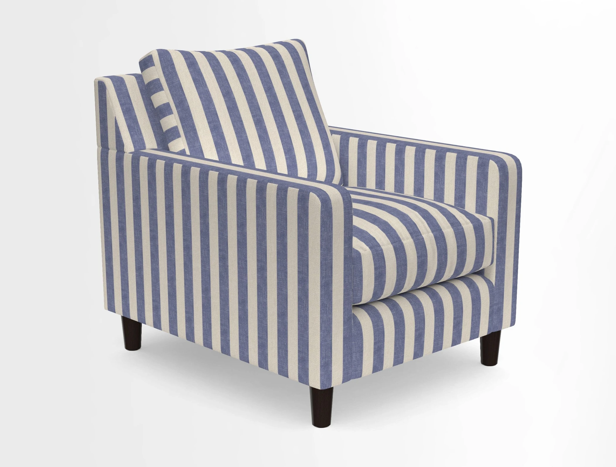 Stopham Chair in Two Tone Plain Biscuit