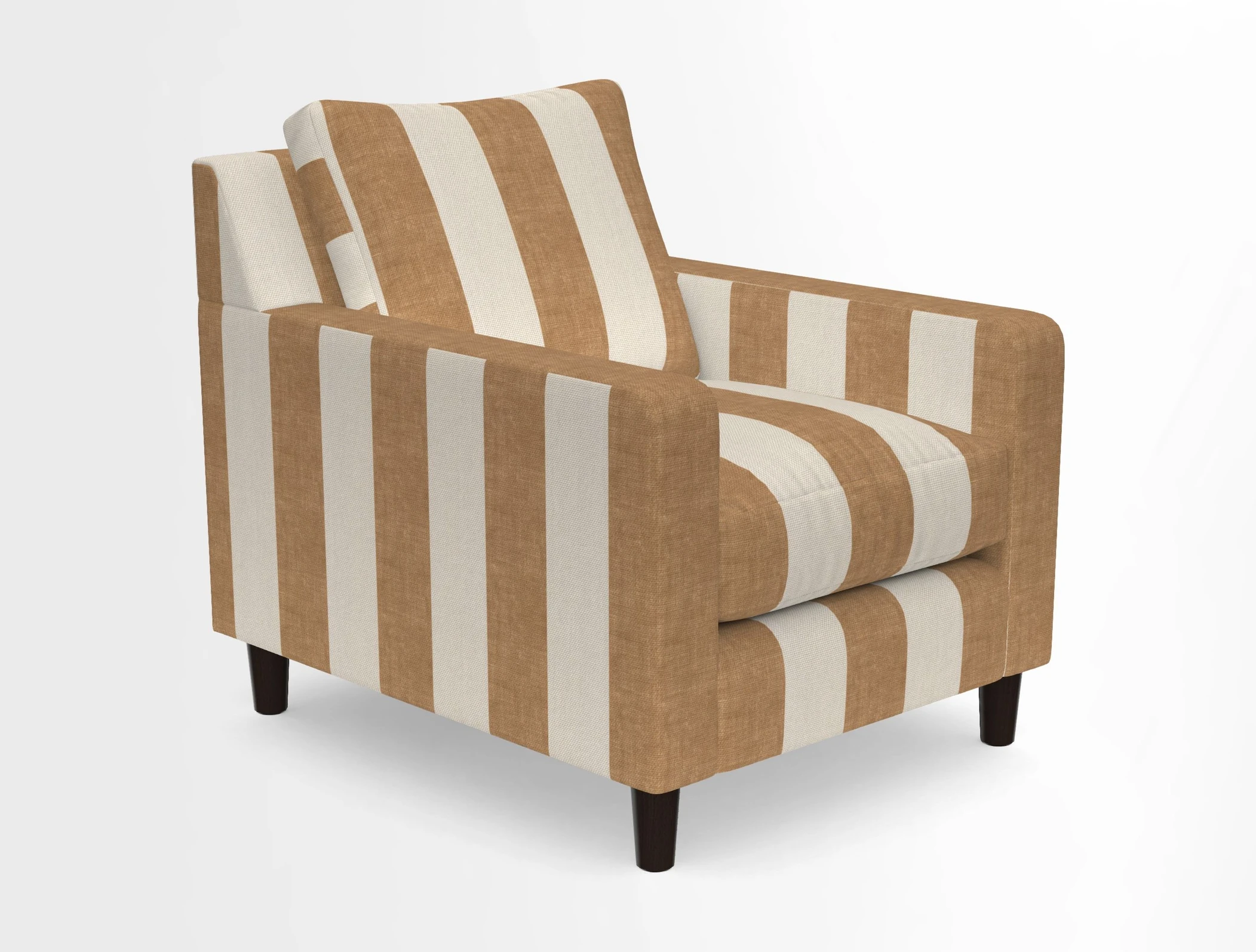 Stopham Chair in Two Tone Plain Biscuit