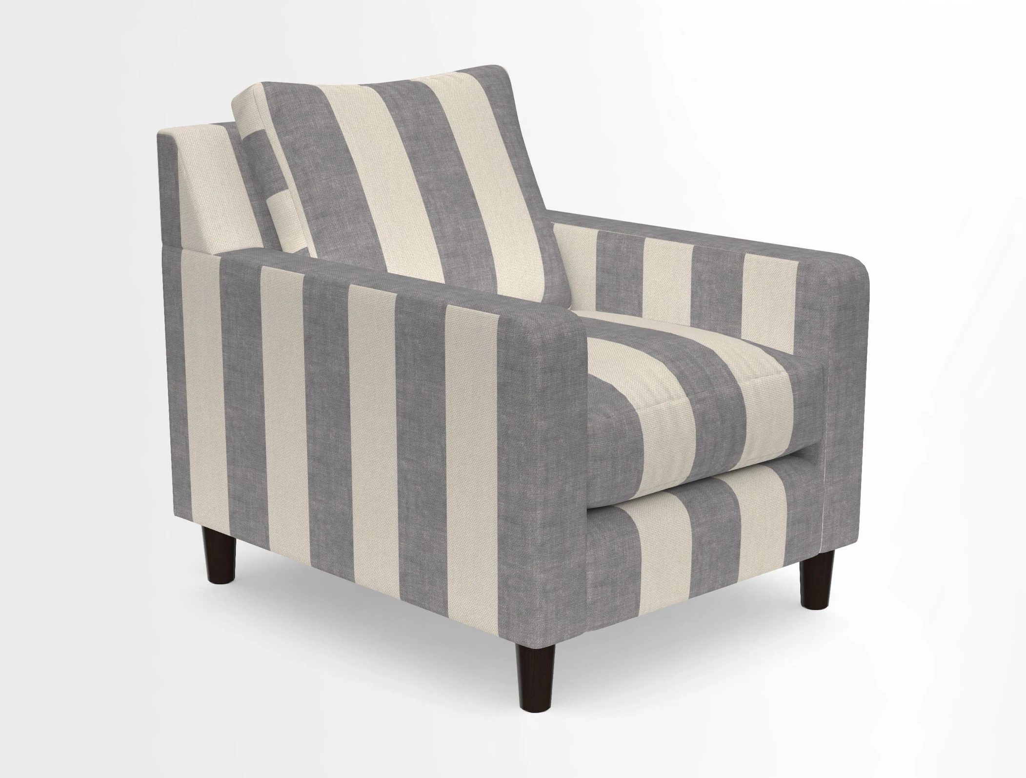 Stopham Chair in Two Tone Plain Biscuit