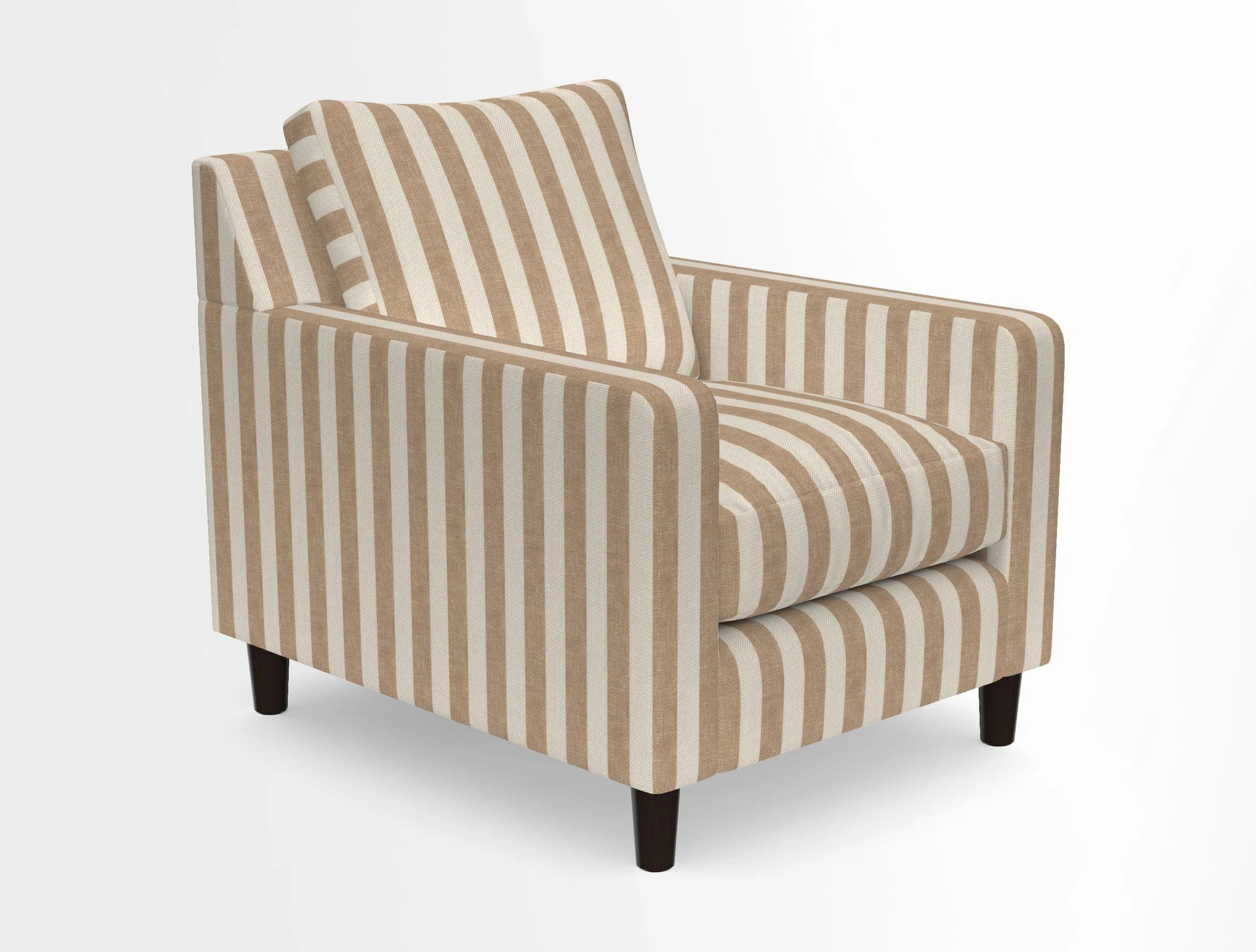 Stopham Chair in Two Tone Plain Biscuit