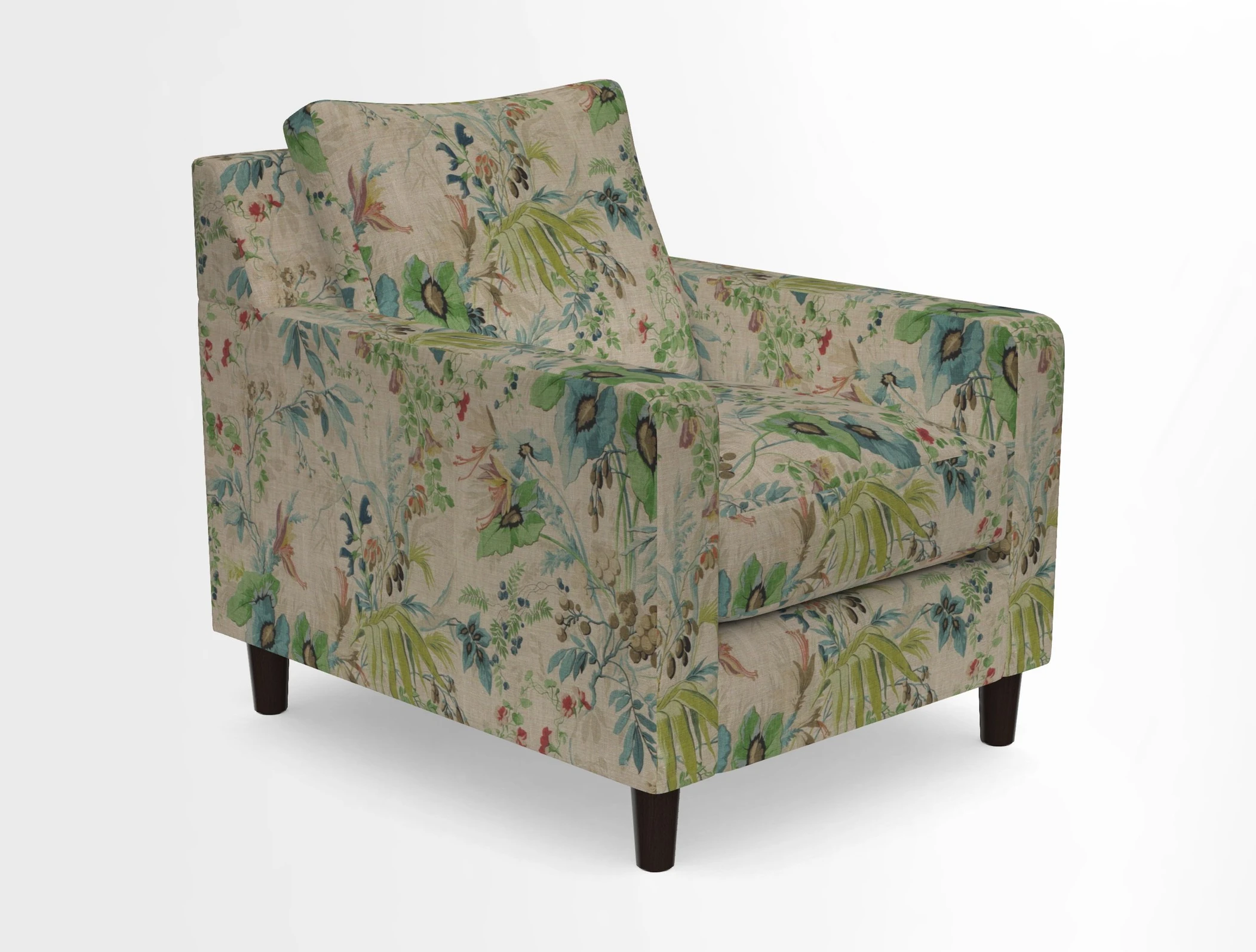 Stopham Chair in Two Tone Plain Biscuit
