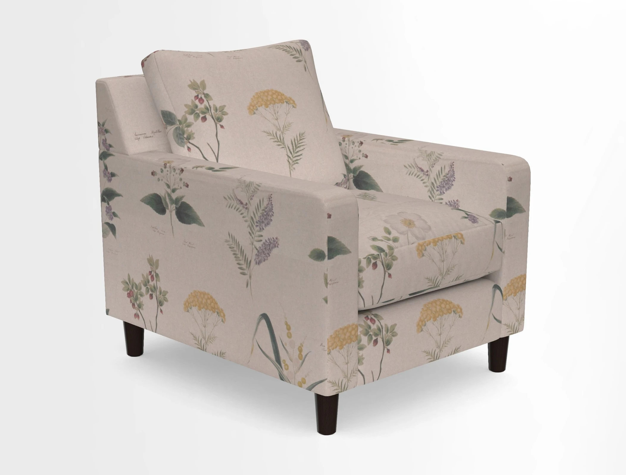 Stopham Chair in Two Tone Plain Biscuit