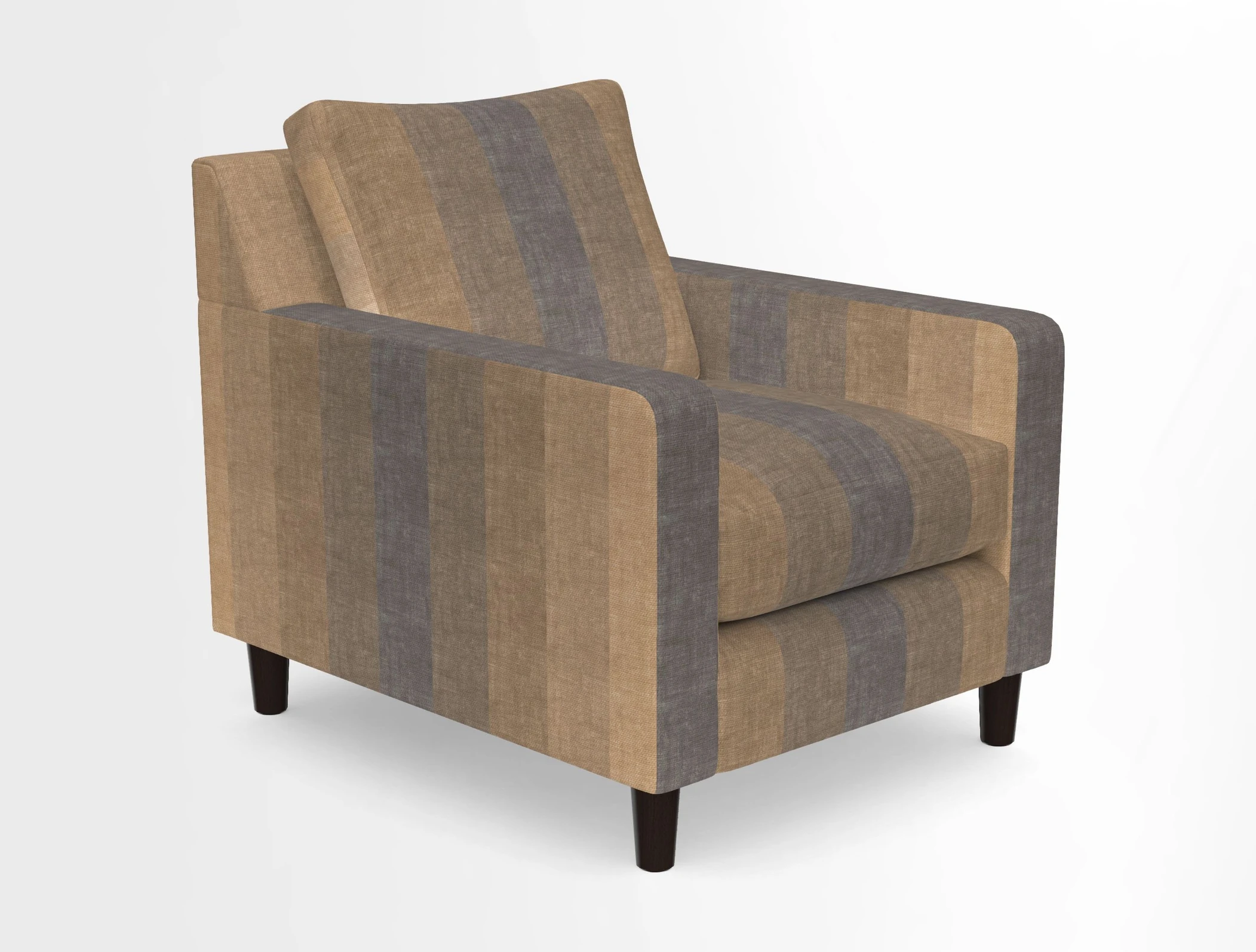 Stopham Chair in Two Tone Plain Biscuit