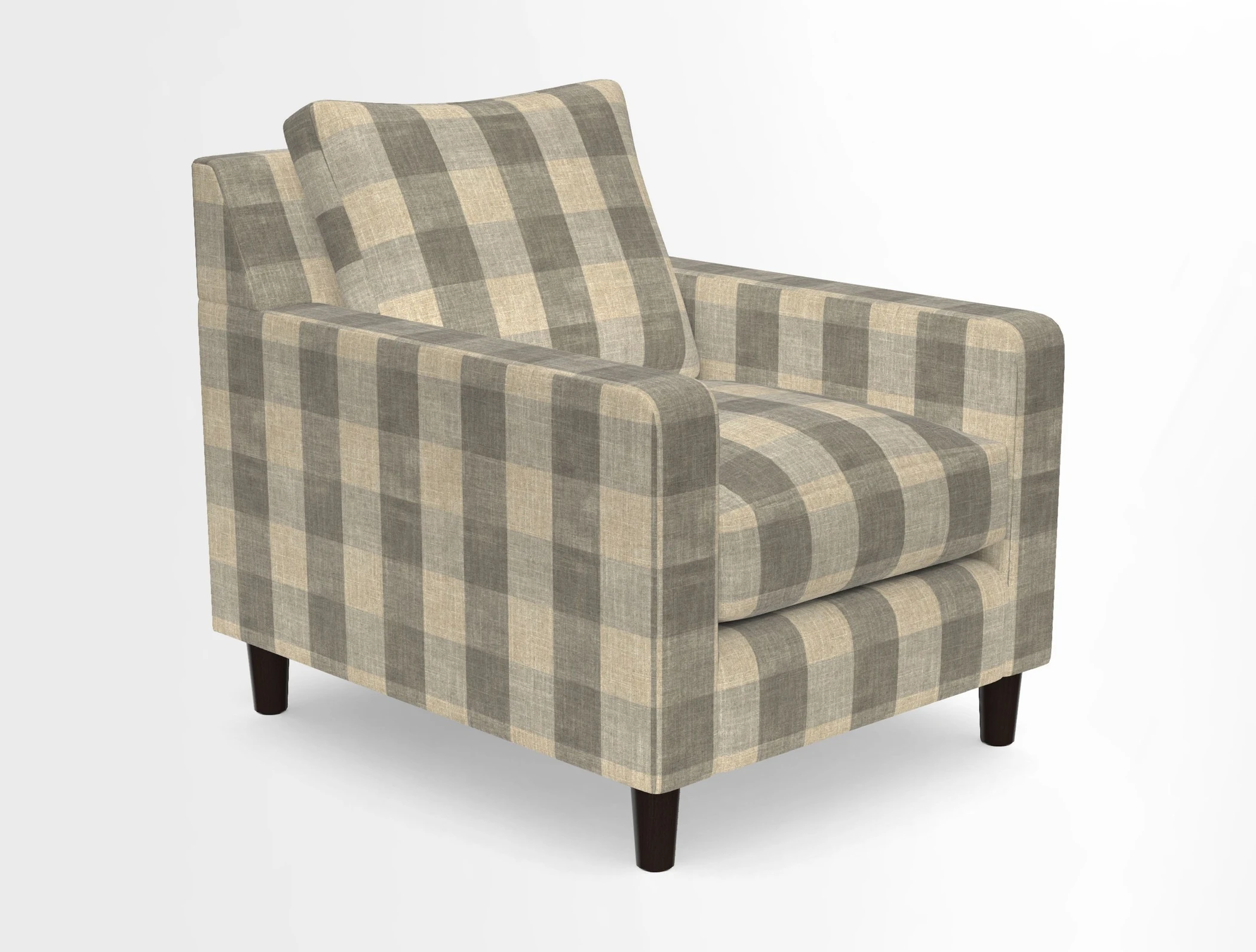 Stopham Chair in Two Tone Plain Biscuit