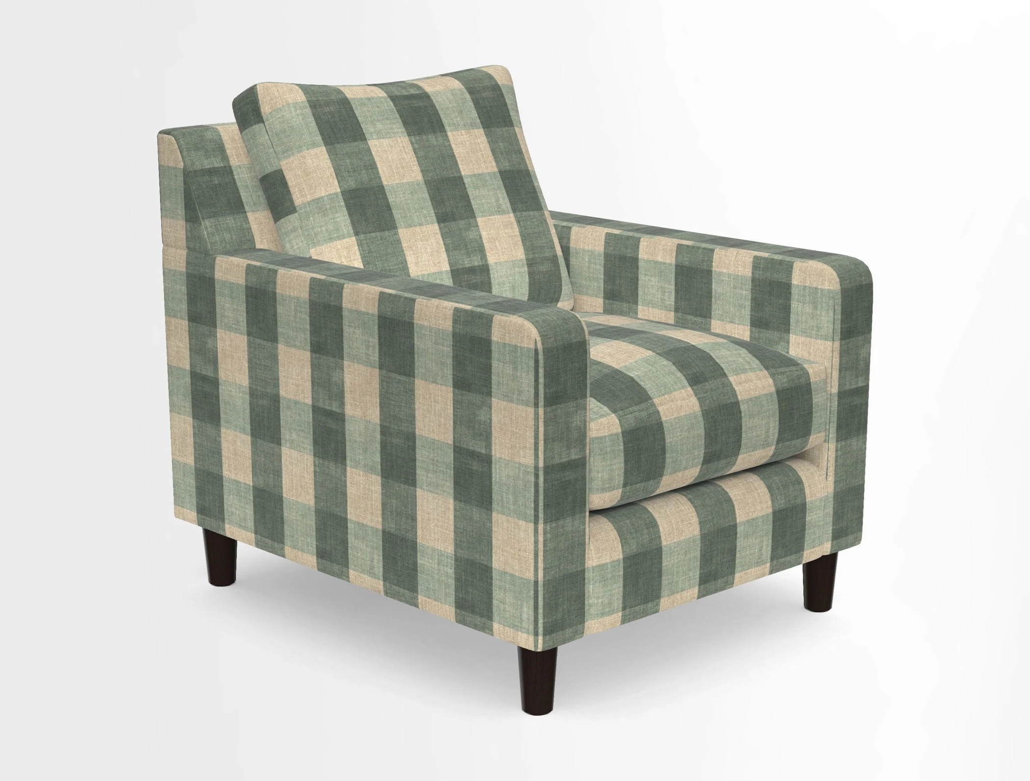 Stopham Chair in Two Tone Plain Biscuit