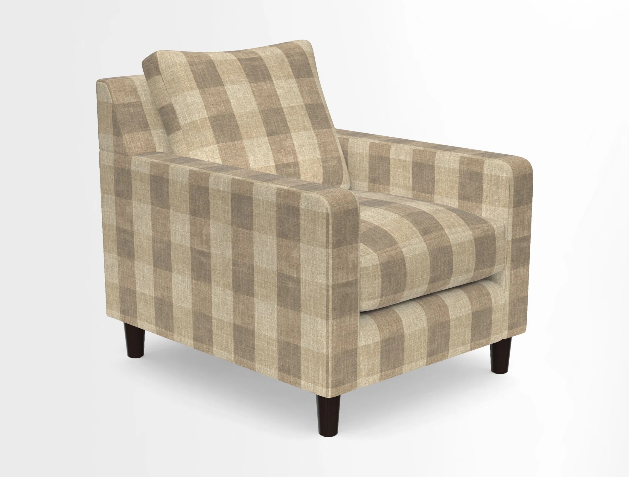 Stopham Chair in Two Tone Plain Biscuit