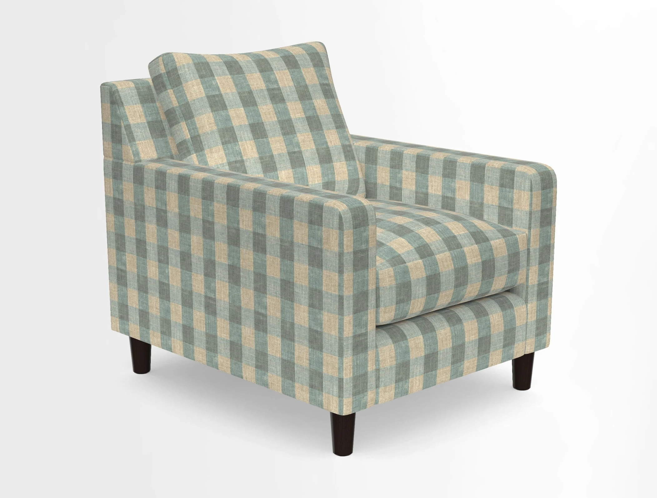 Stopham Chair in Two Tone Plain Biscuit