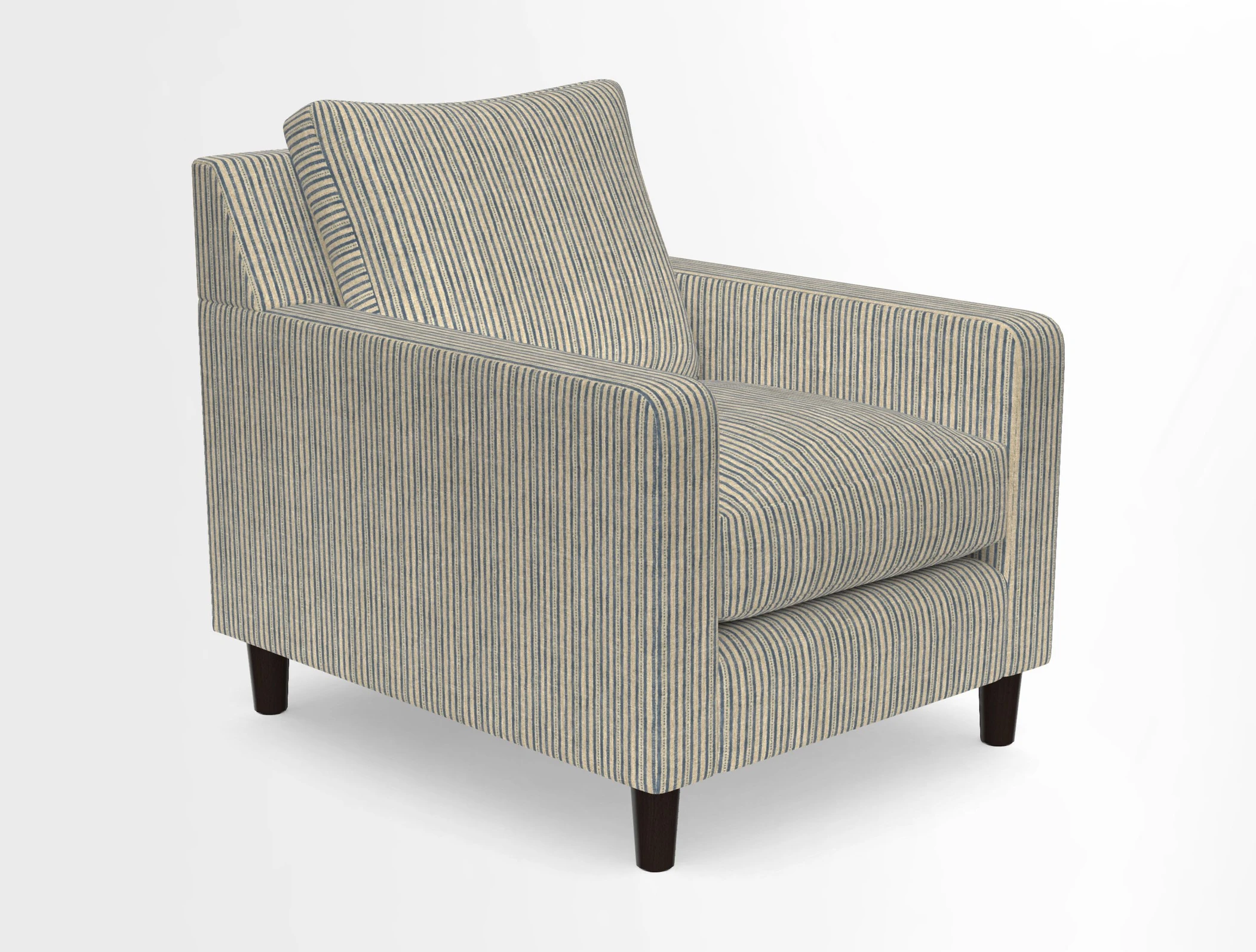 Stopham Chair in Two Tone Plain Biscuit