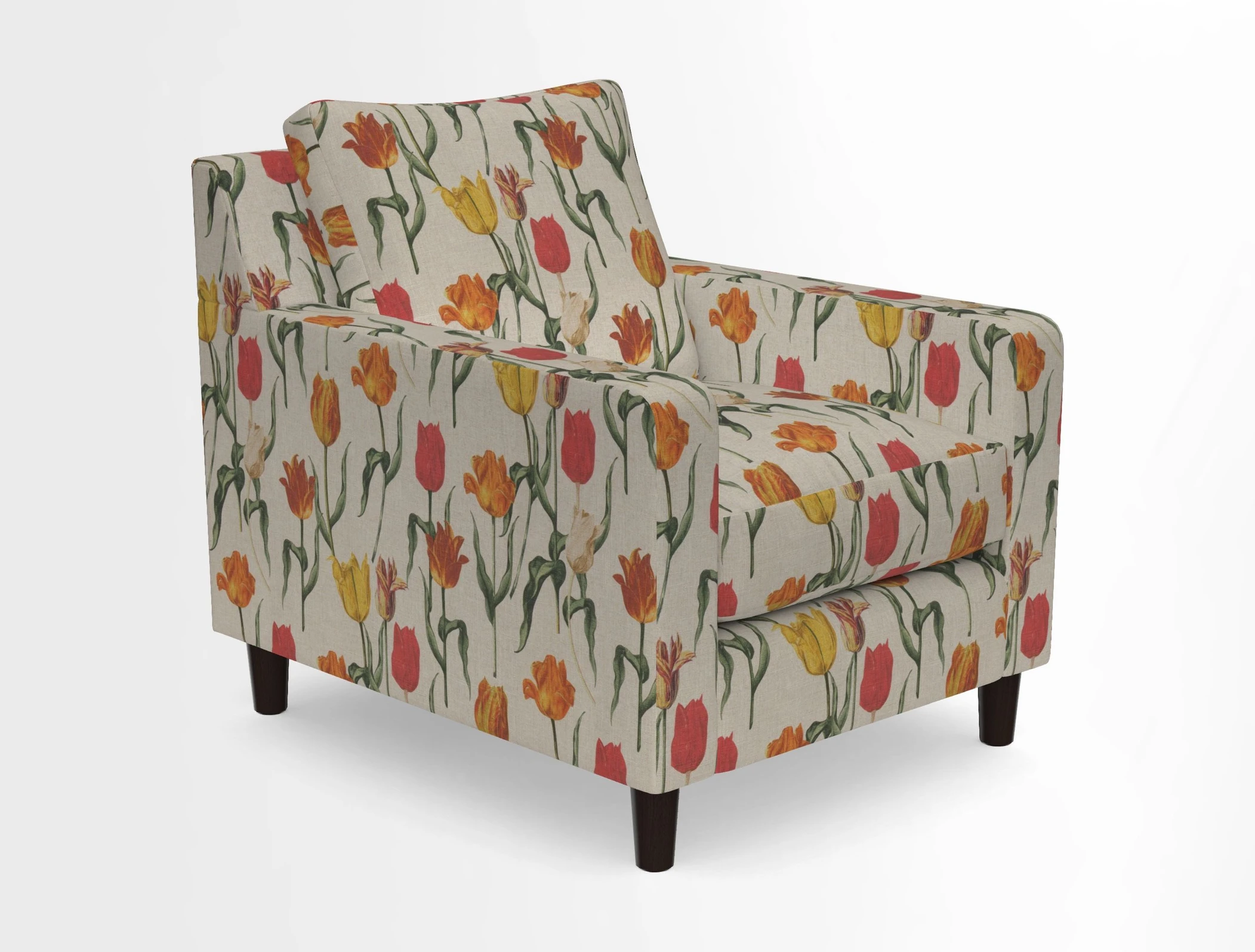 Stopham Chair in Two Tone Plain Biscuit
